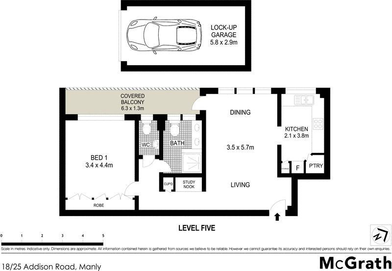 Panoramic harbour views from a premier position