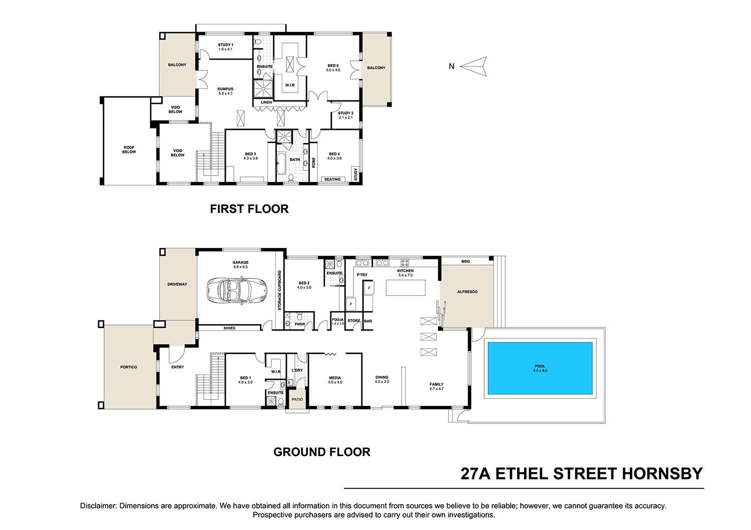 Near New Prestige Family Residence in Hornsby North Public School Catchment