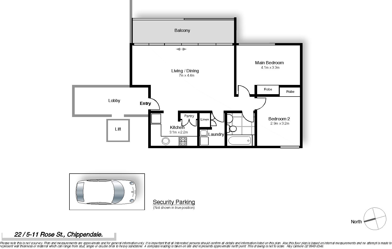 Ideally located modern apartment