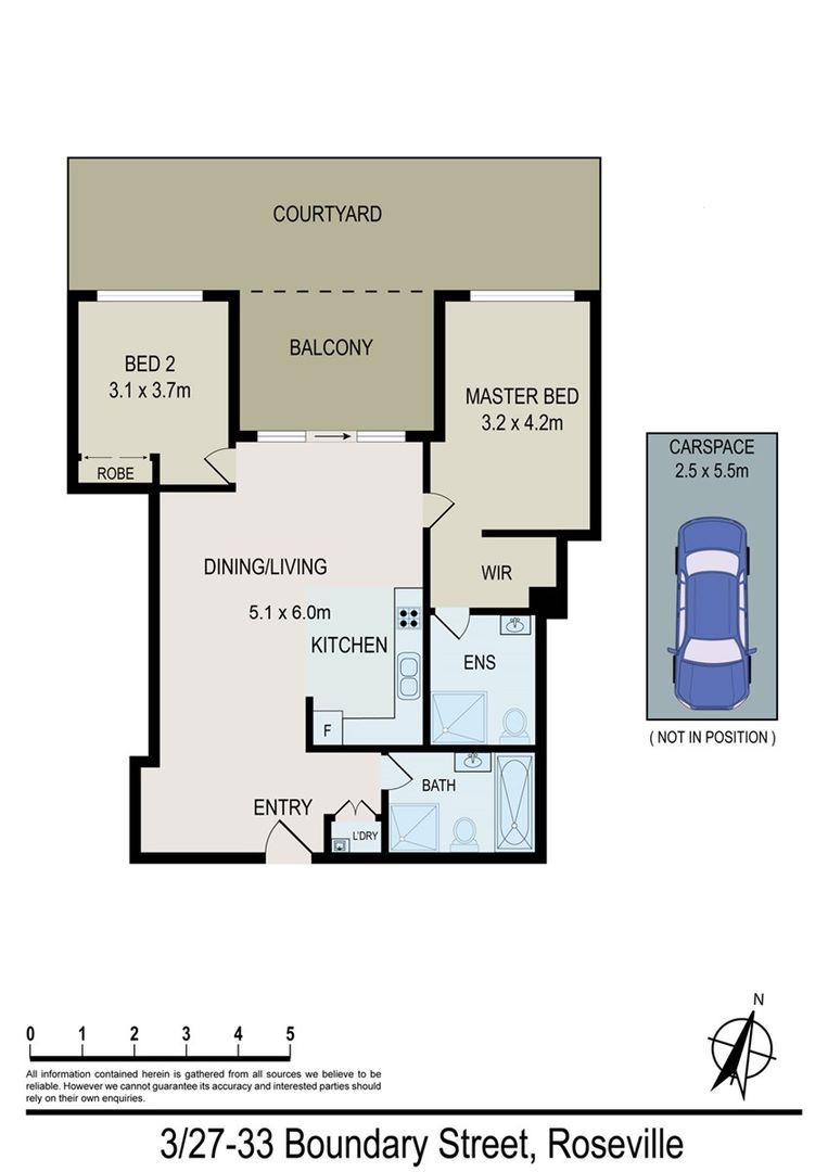 Stylish & Spacious Two Bedroom Apt on quiet side with court yard (Park ON Spearman St)
