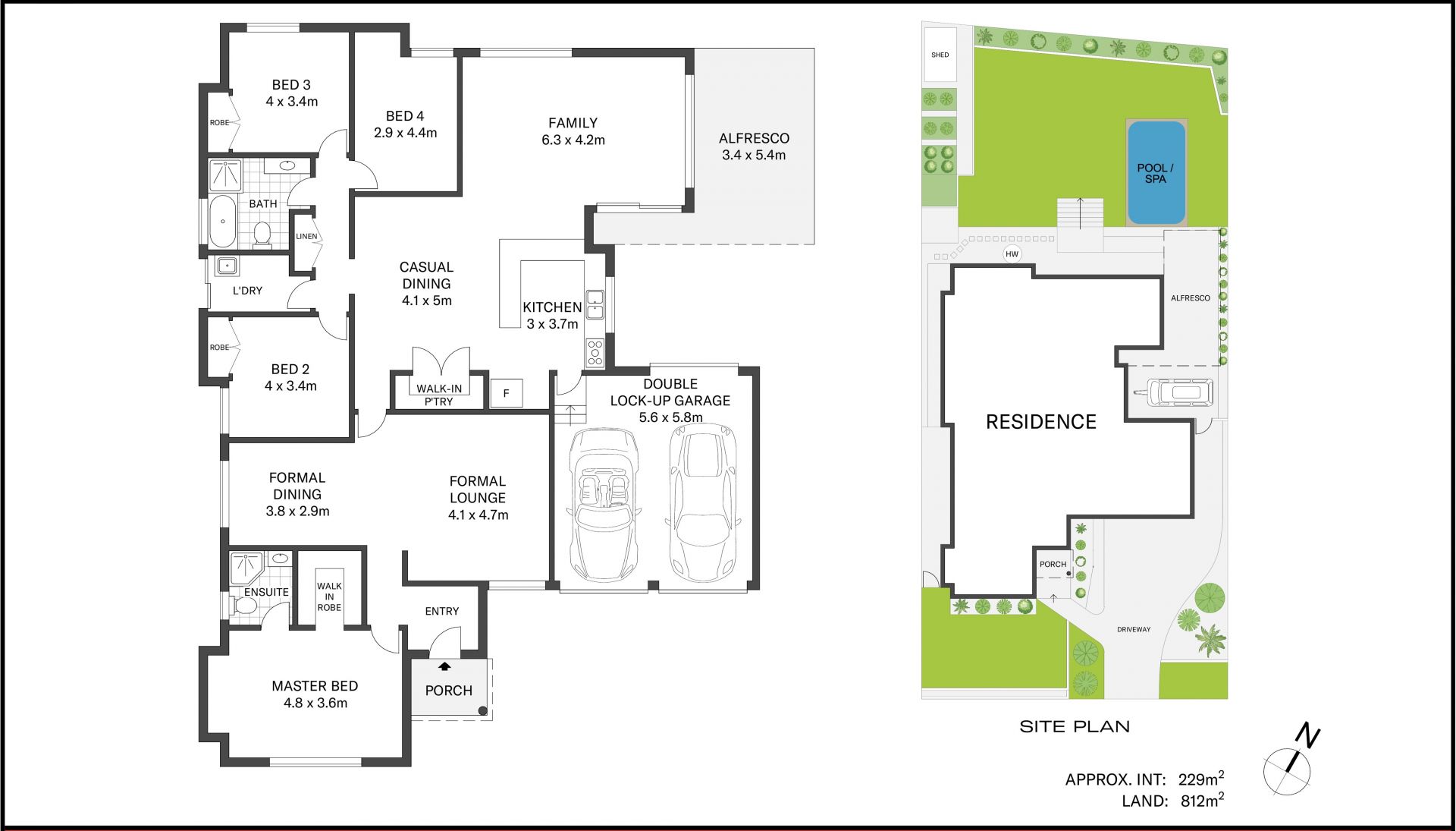 24 square single level home in blue ribbon locale