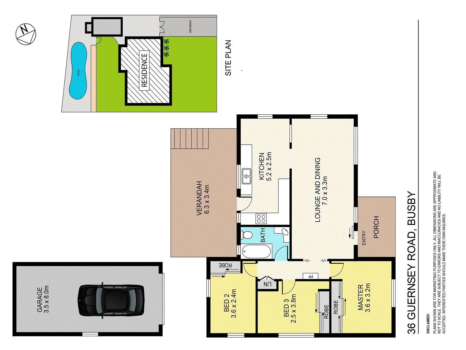 Fantastic 3 bedroom home with pool