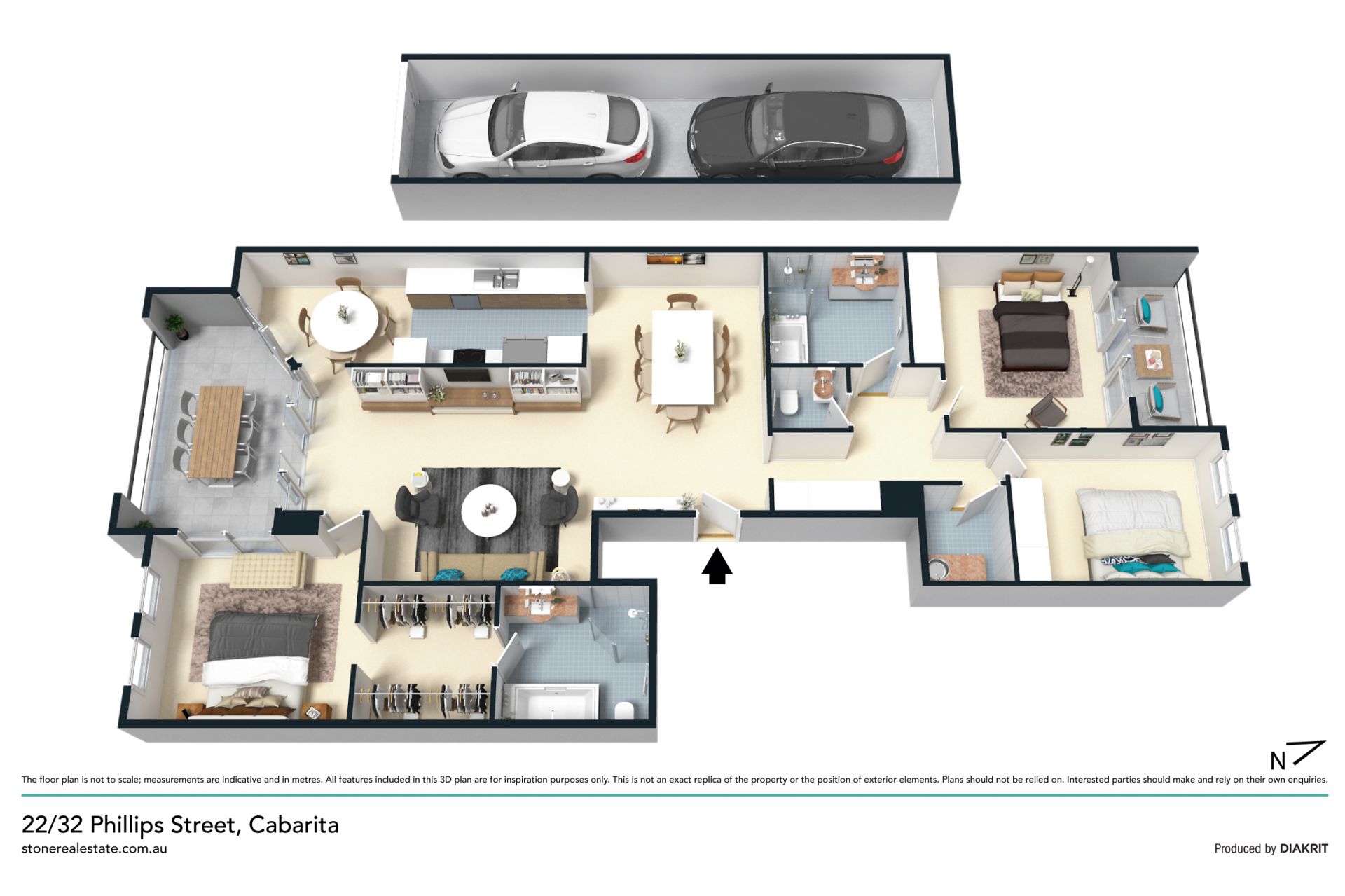 Light, space and quality in an exclusive waterside community