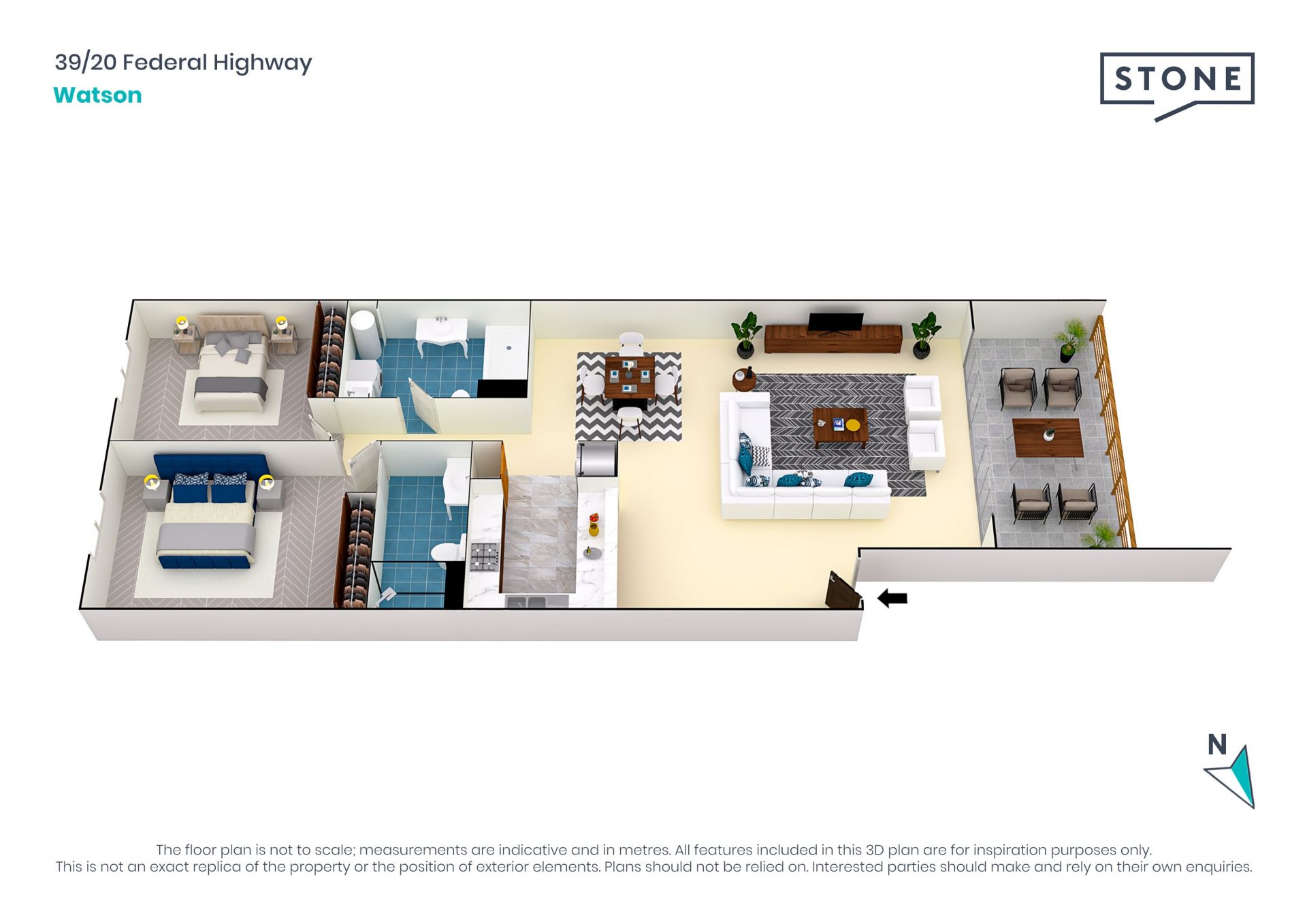 Sleek, Chic and Spacious!