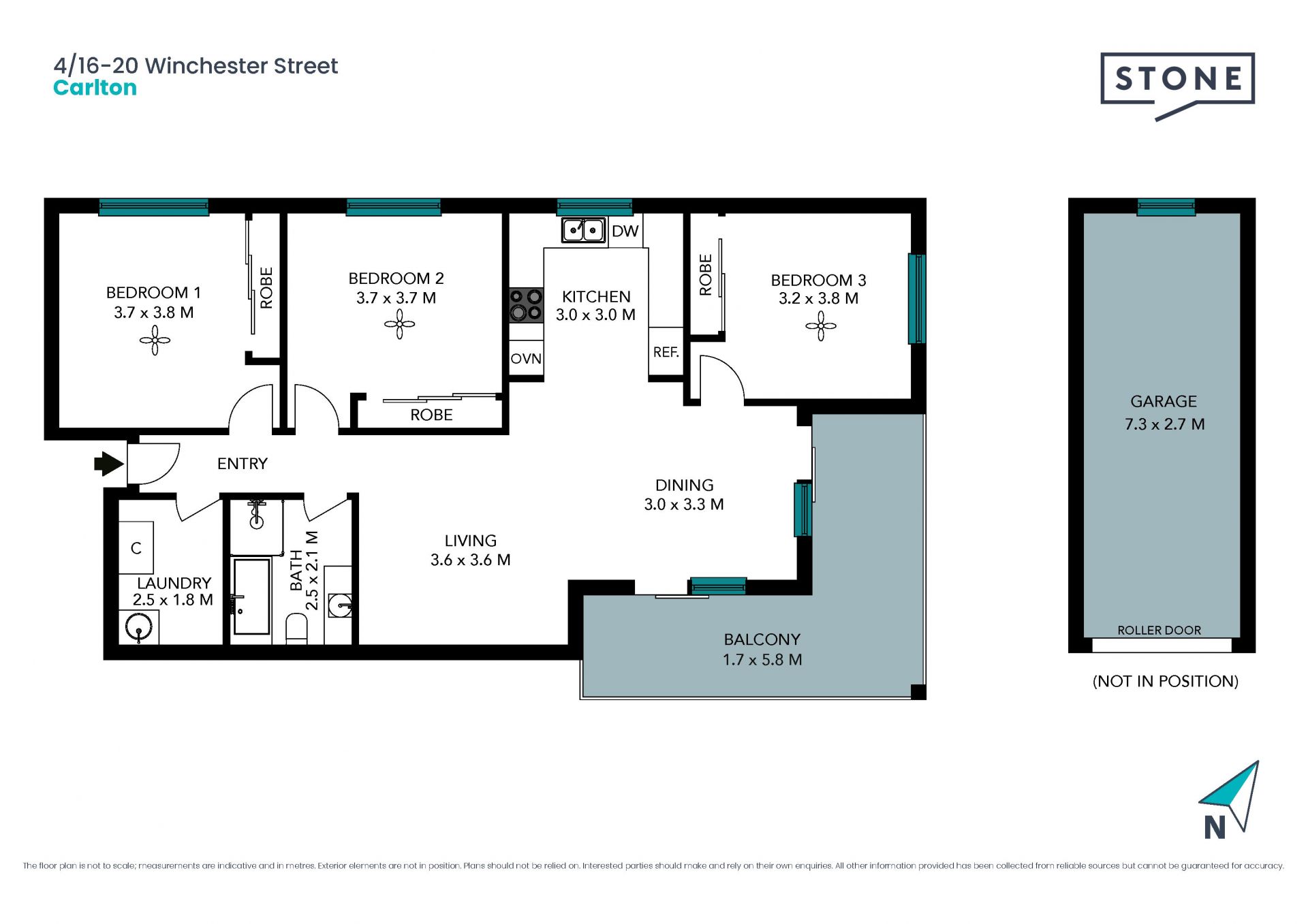 Spacious and bright style with perfect convenience