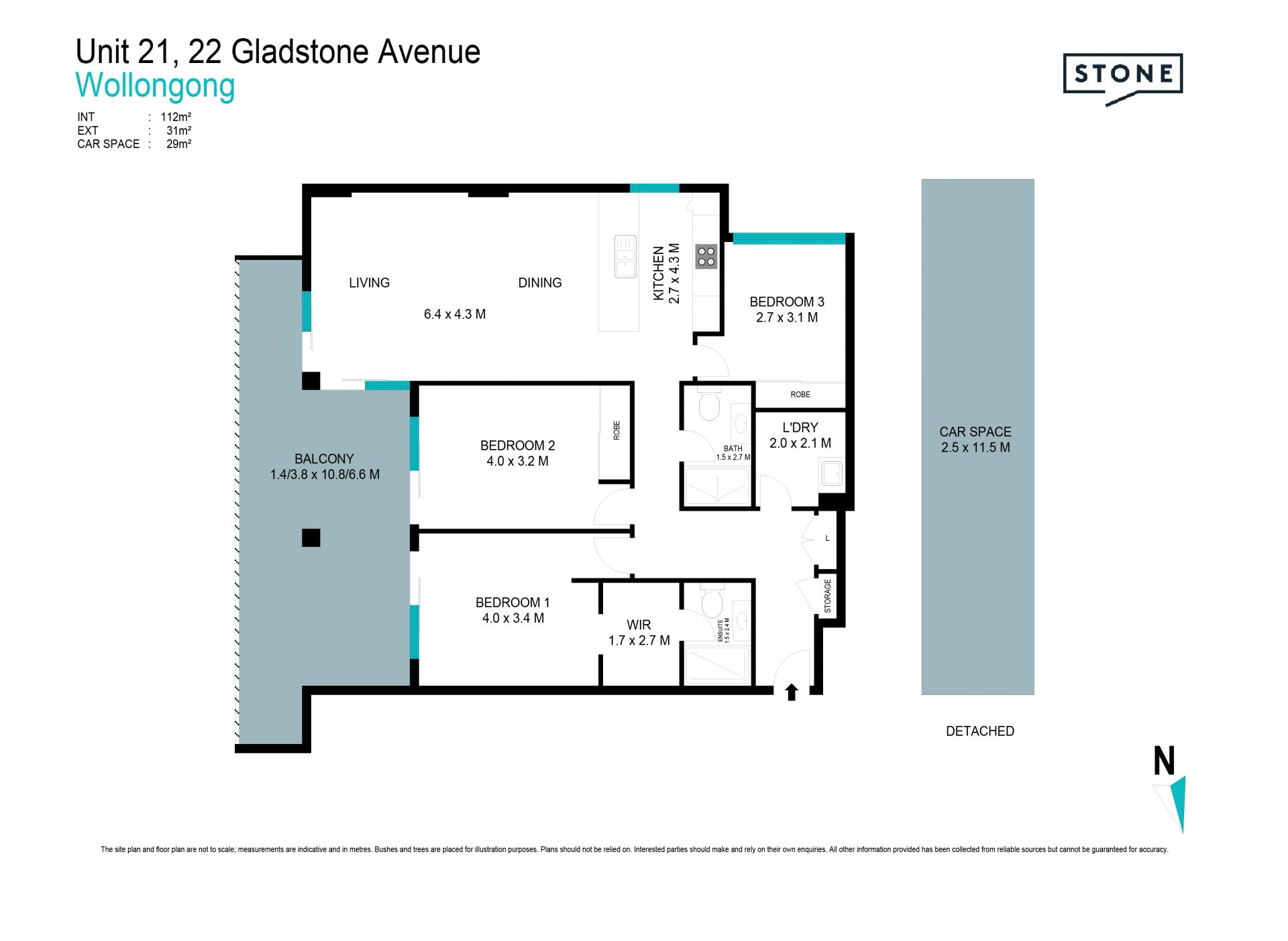 Easycare apartment with views moments from the CBD