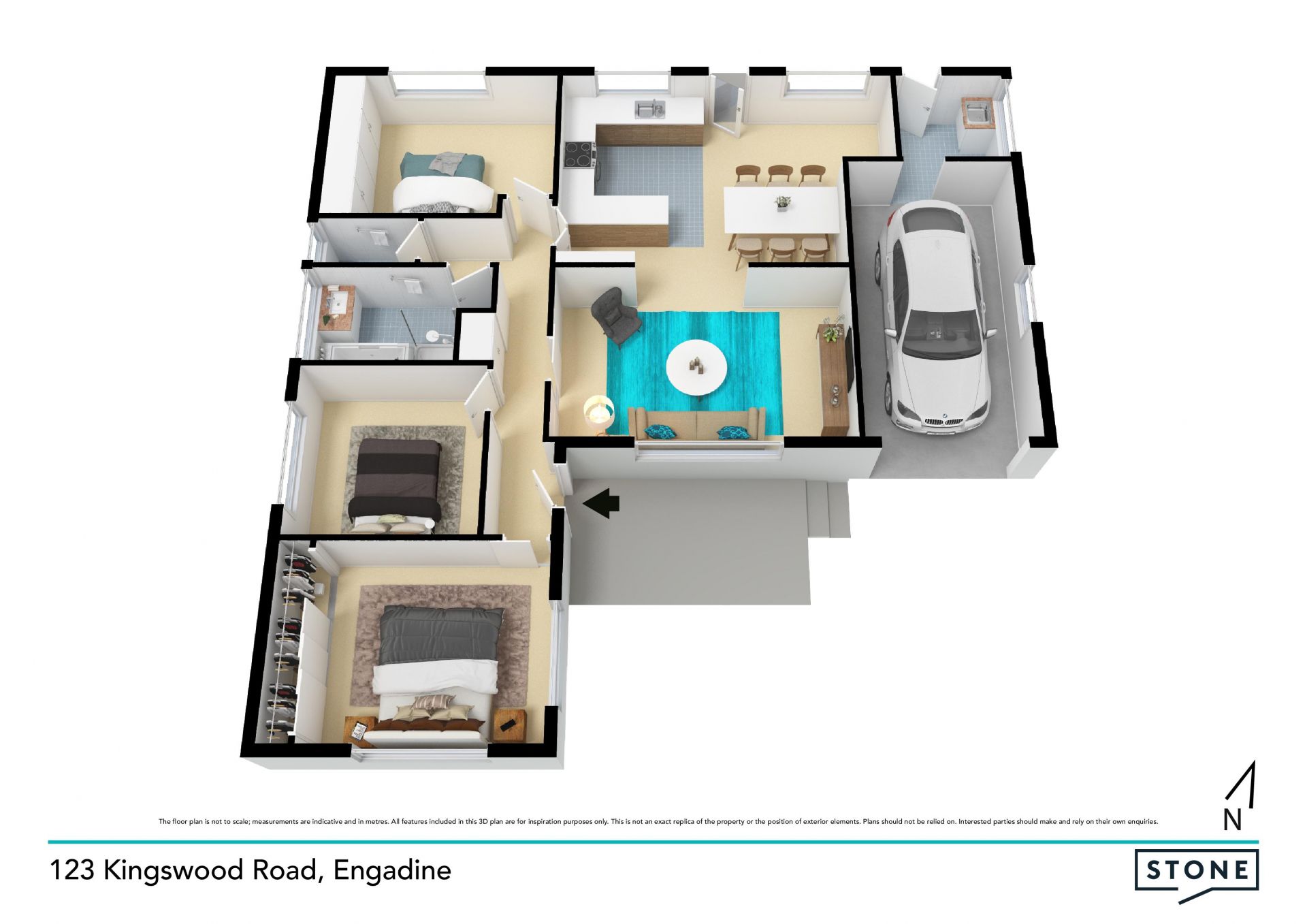 Neat single level living
