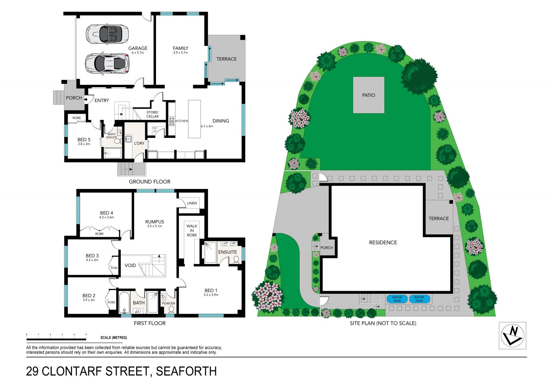 As-new contemporary retreat on child-safe grounds