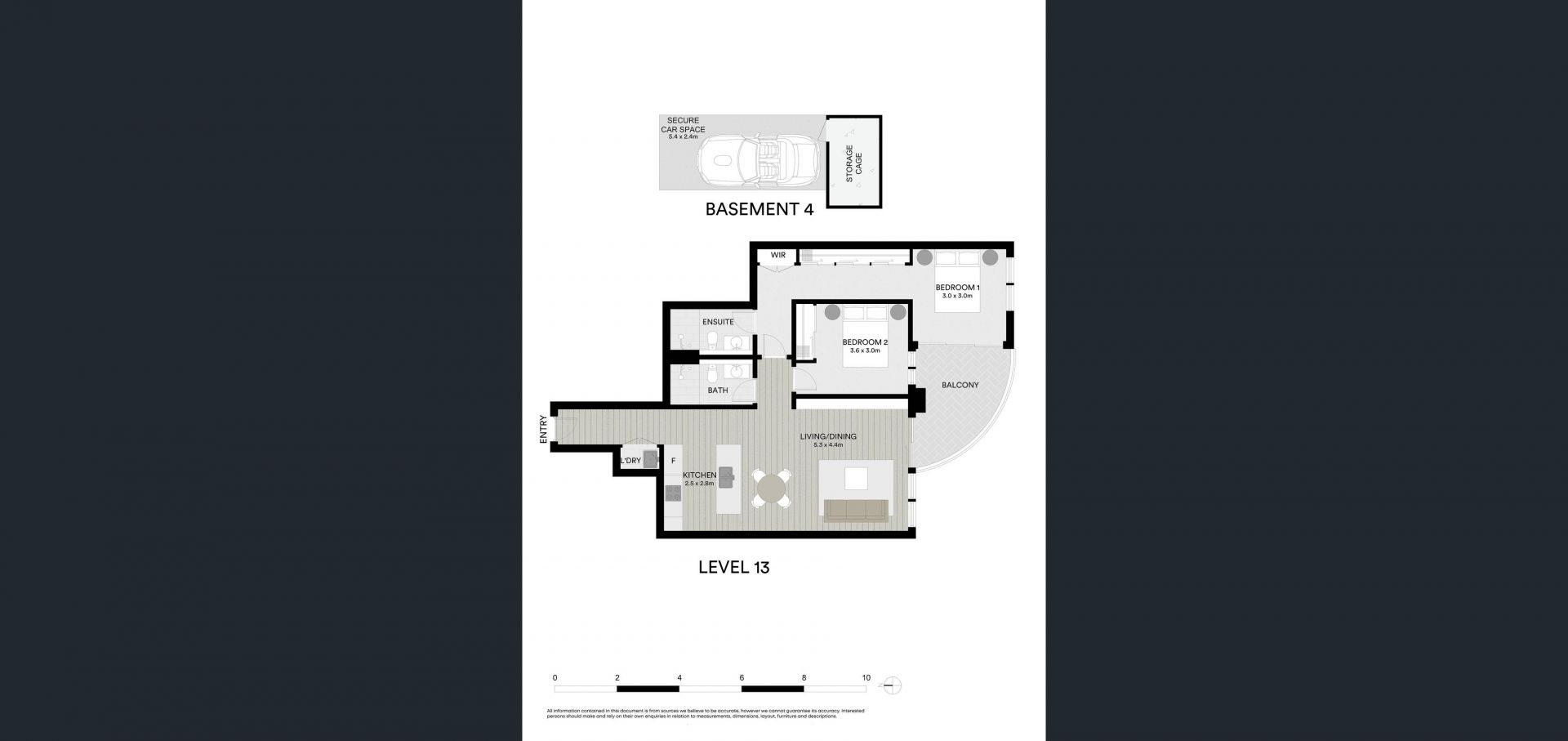 City View 2 Bedroom in the prestigious 'Langston' complex