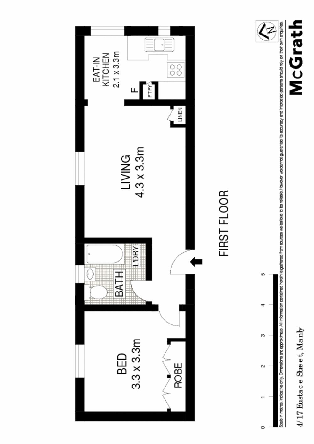 Delightful period apartment in a beachside locale