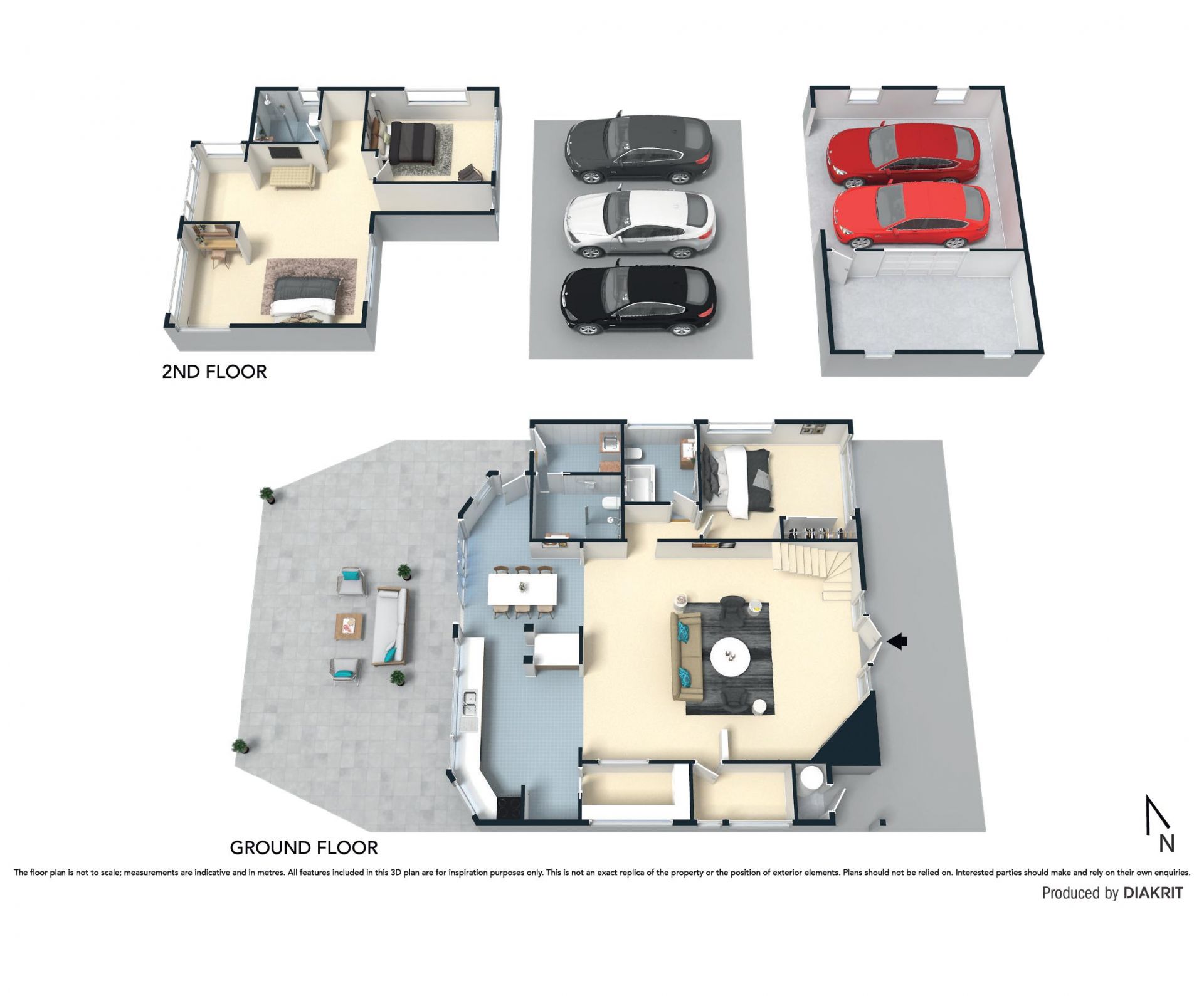 Spacious living on Copa lagoon