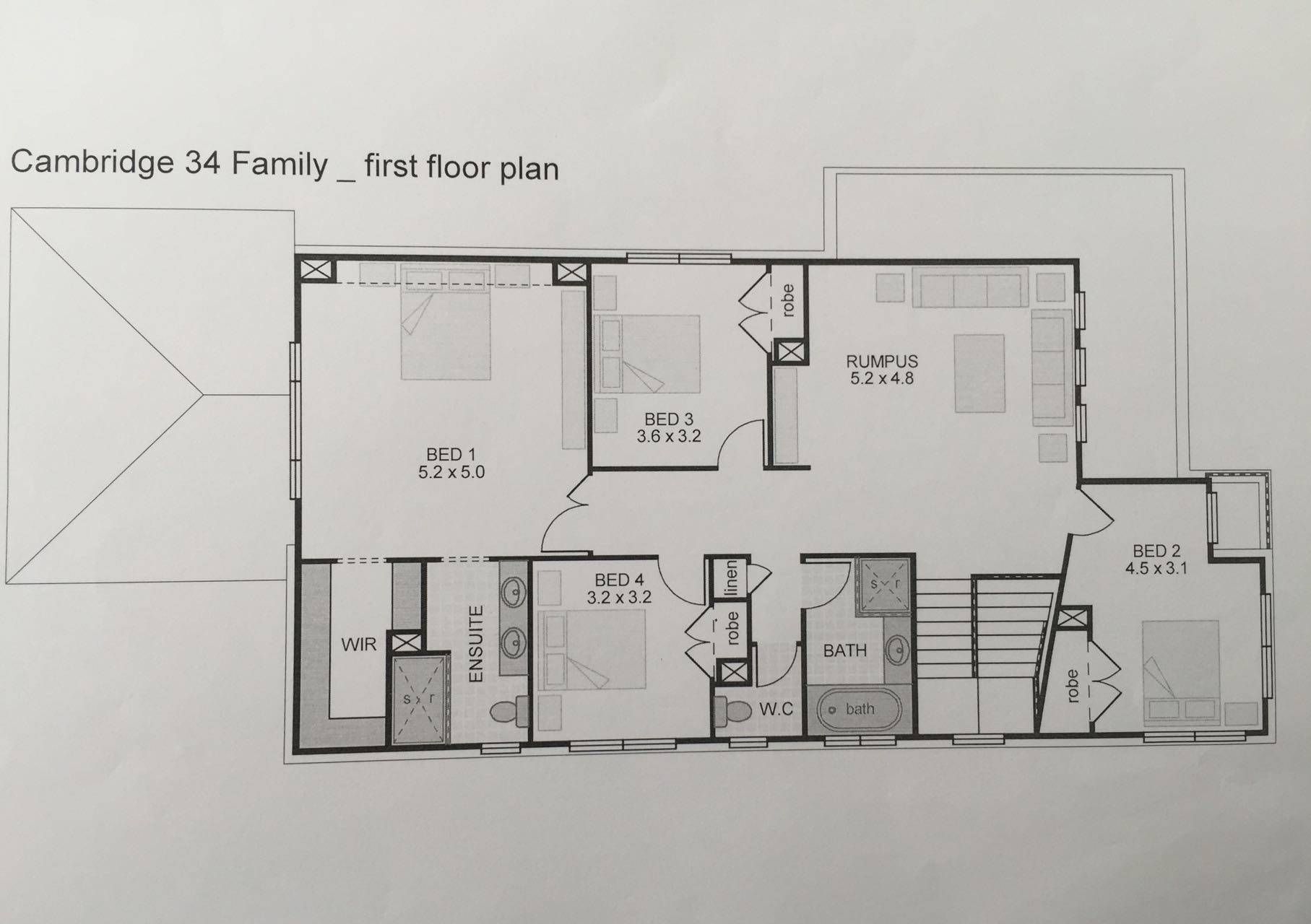 Nearly brand new 4 BEDROOM HOME with spacious spaces and multiple living areas