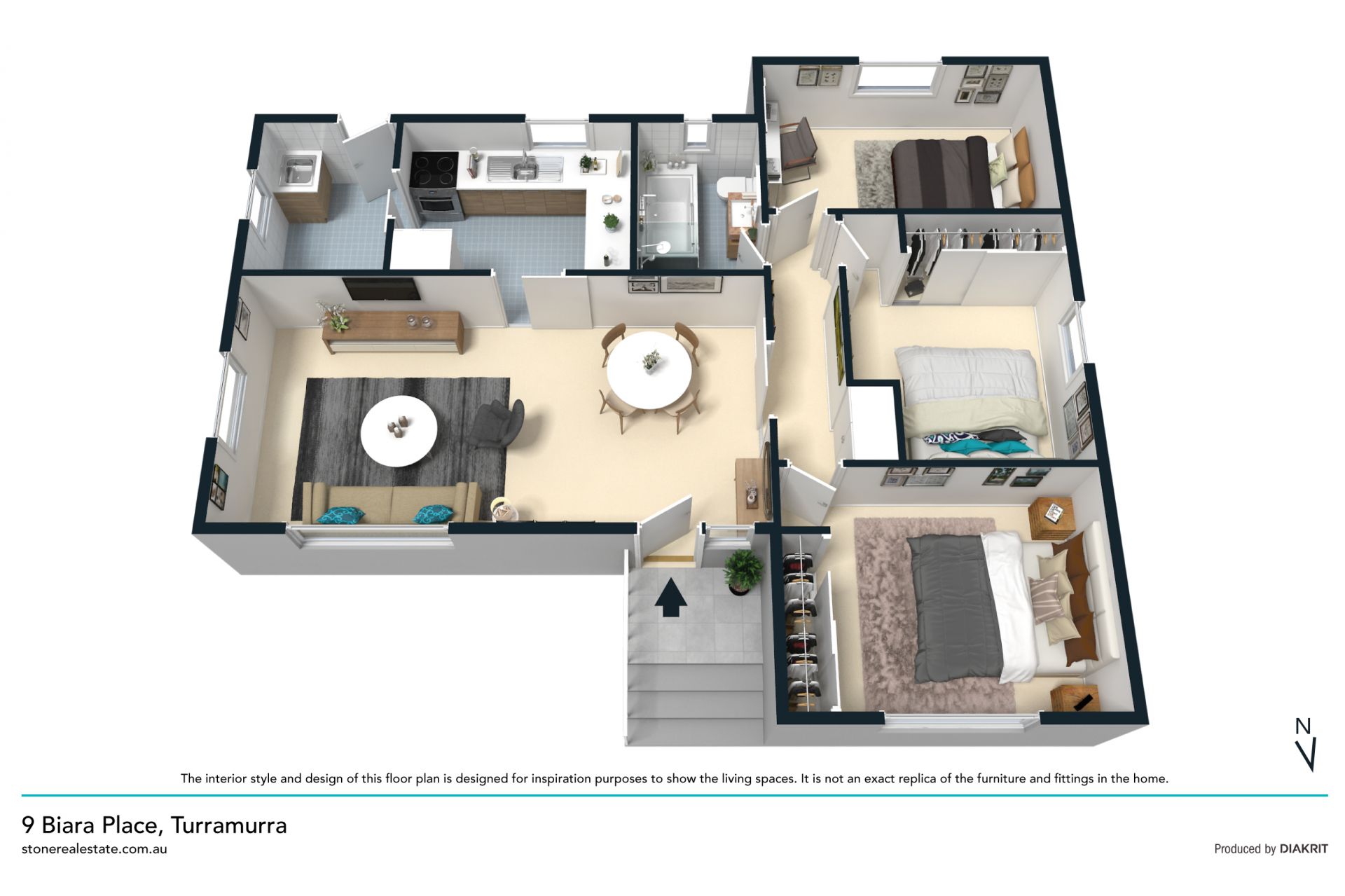 East-side cul-de-sac property full of potential