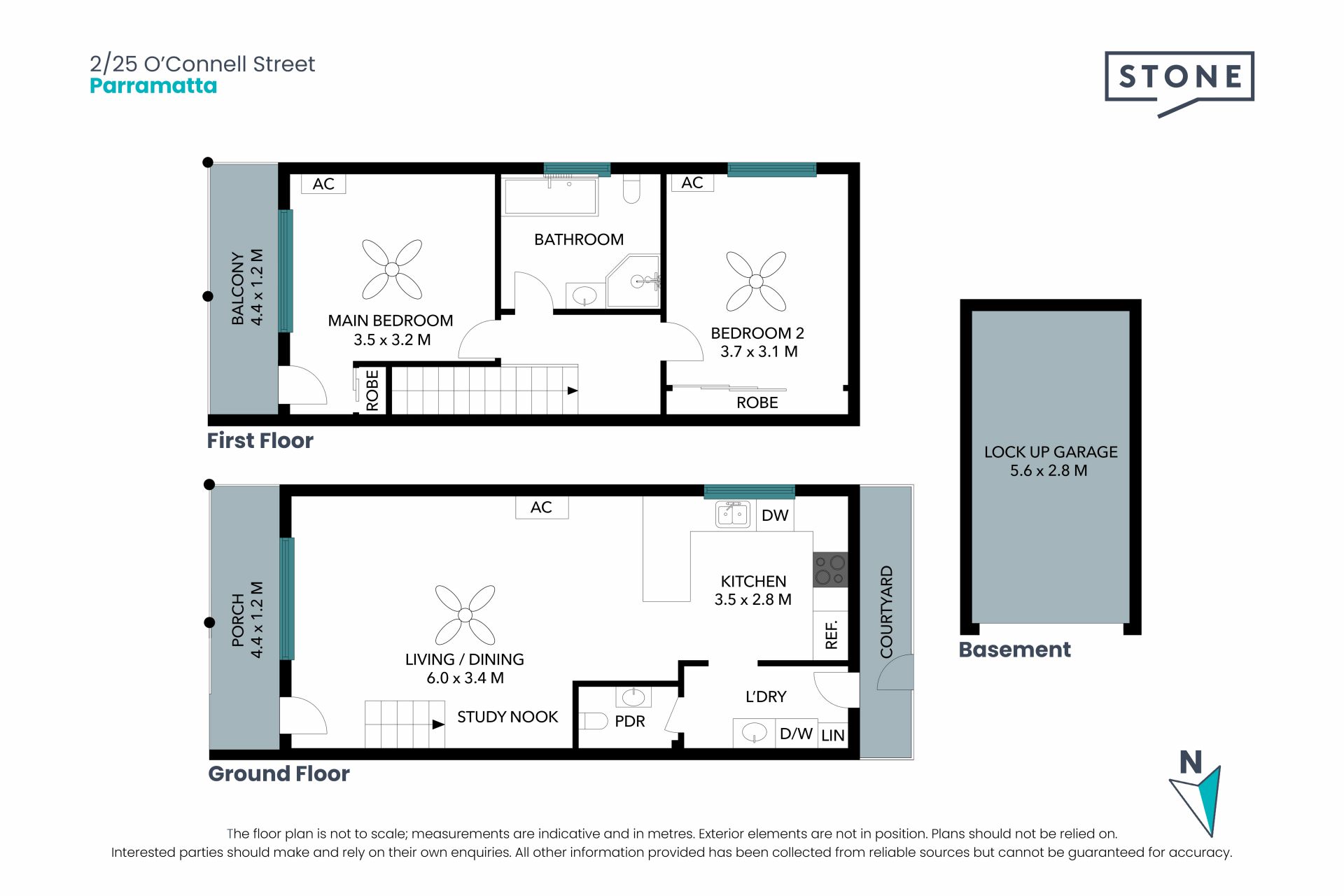 Impeccably Renovated Two-Bedroom Townhouse in the Heart of Parramatta