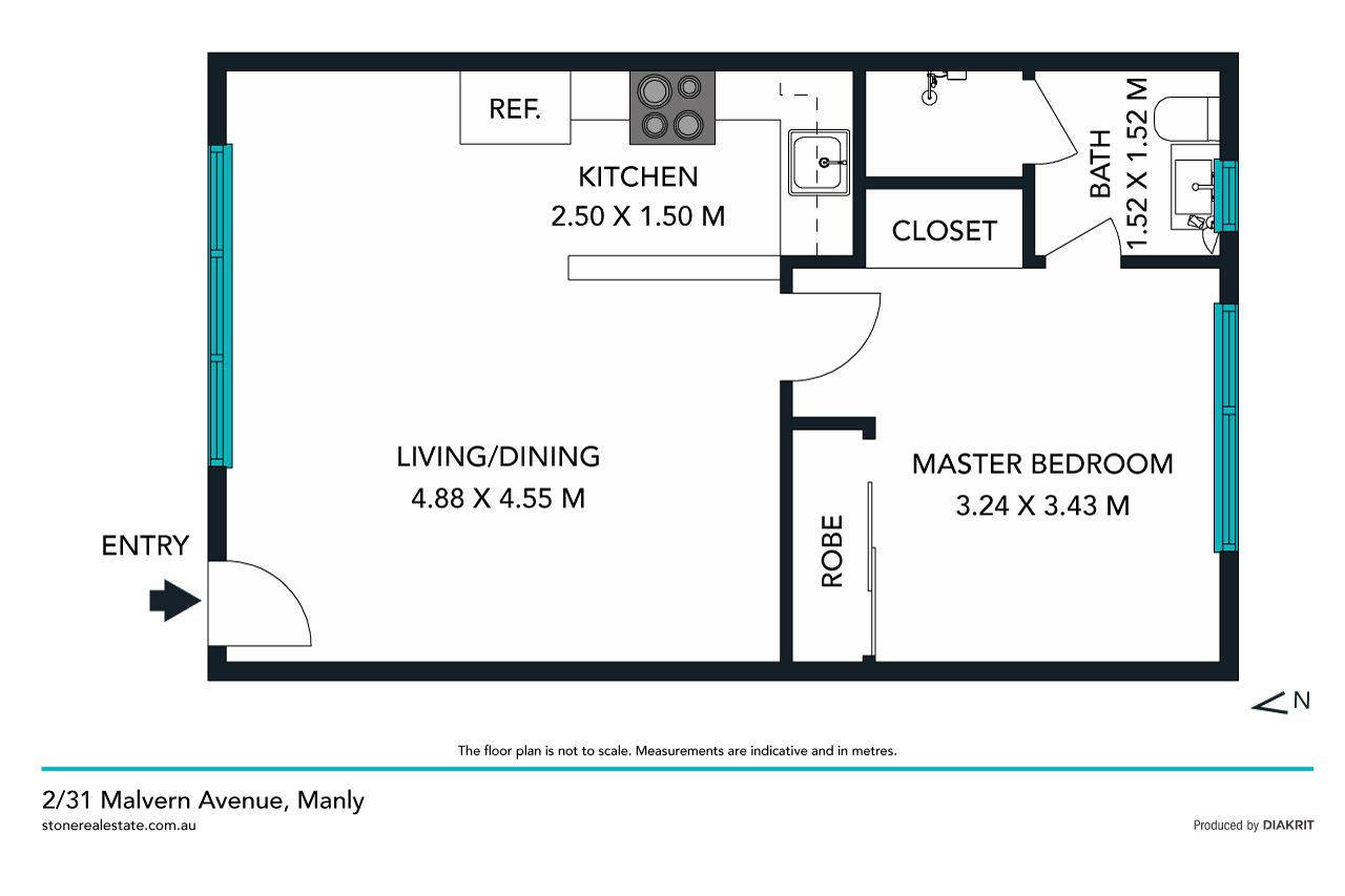 Stylish entry-level apartment right next to the beach