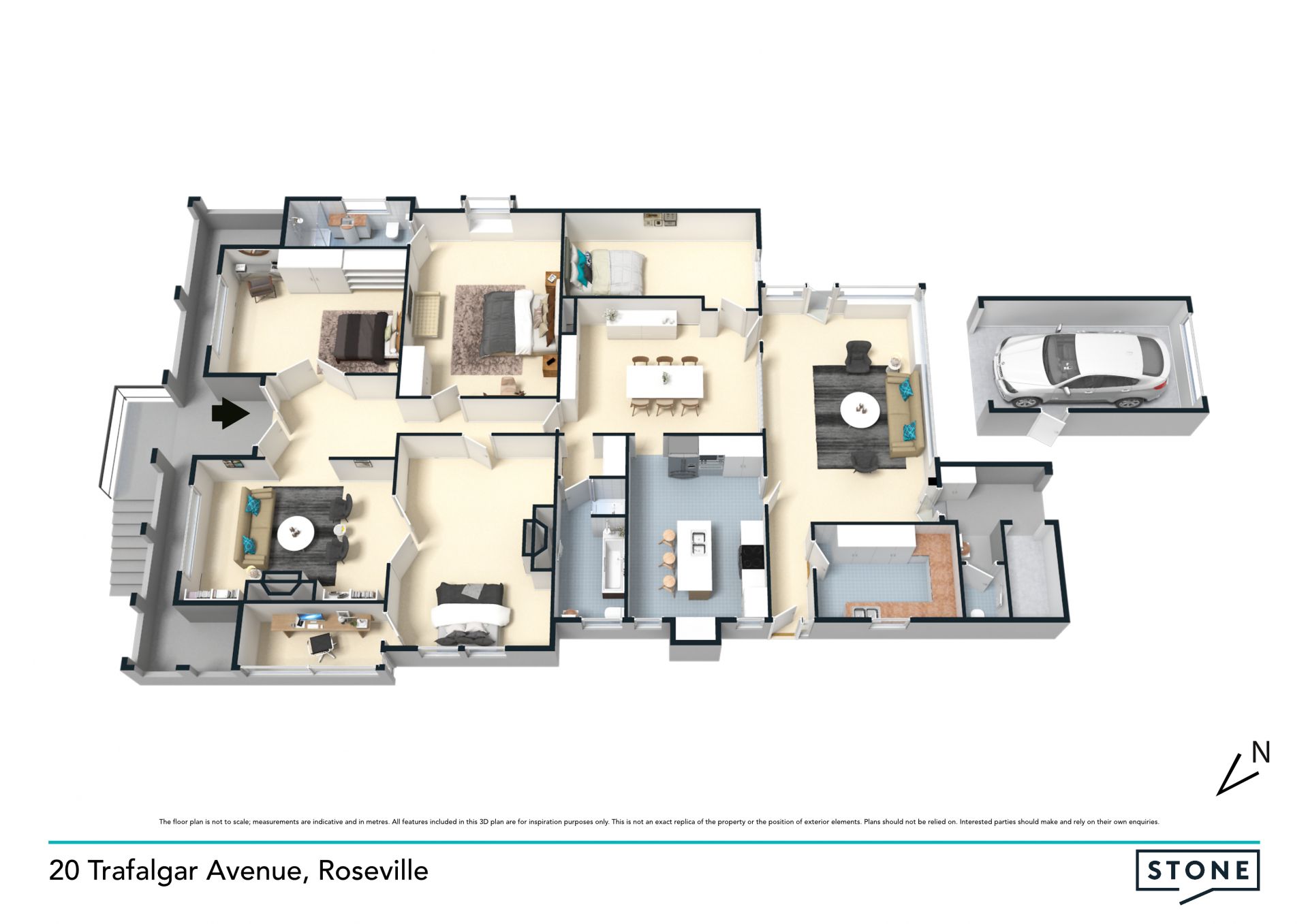 Gracious period home in leafy walk-rail enclave
