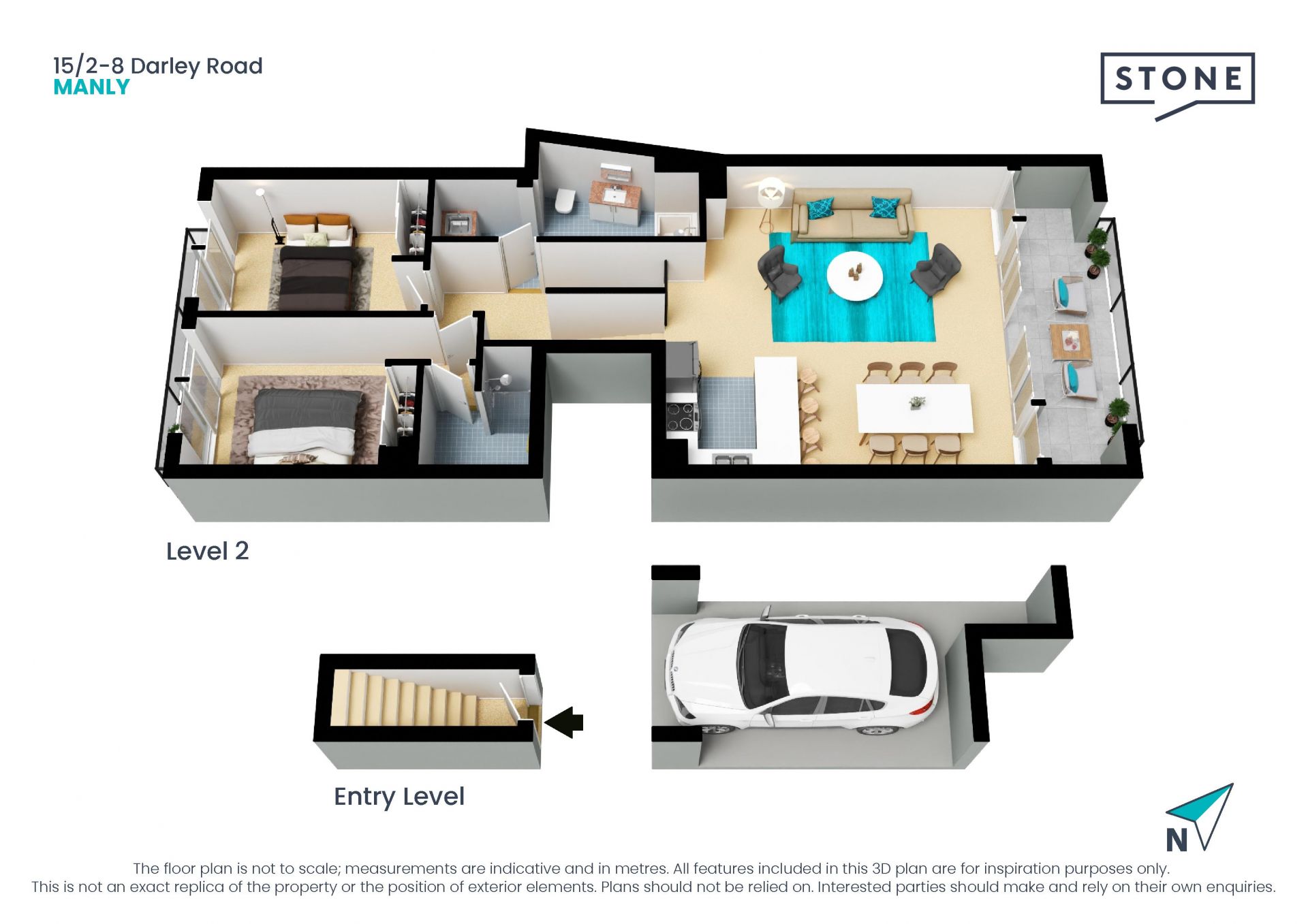 Top-tier security apartment in the village centre