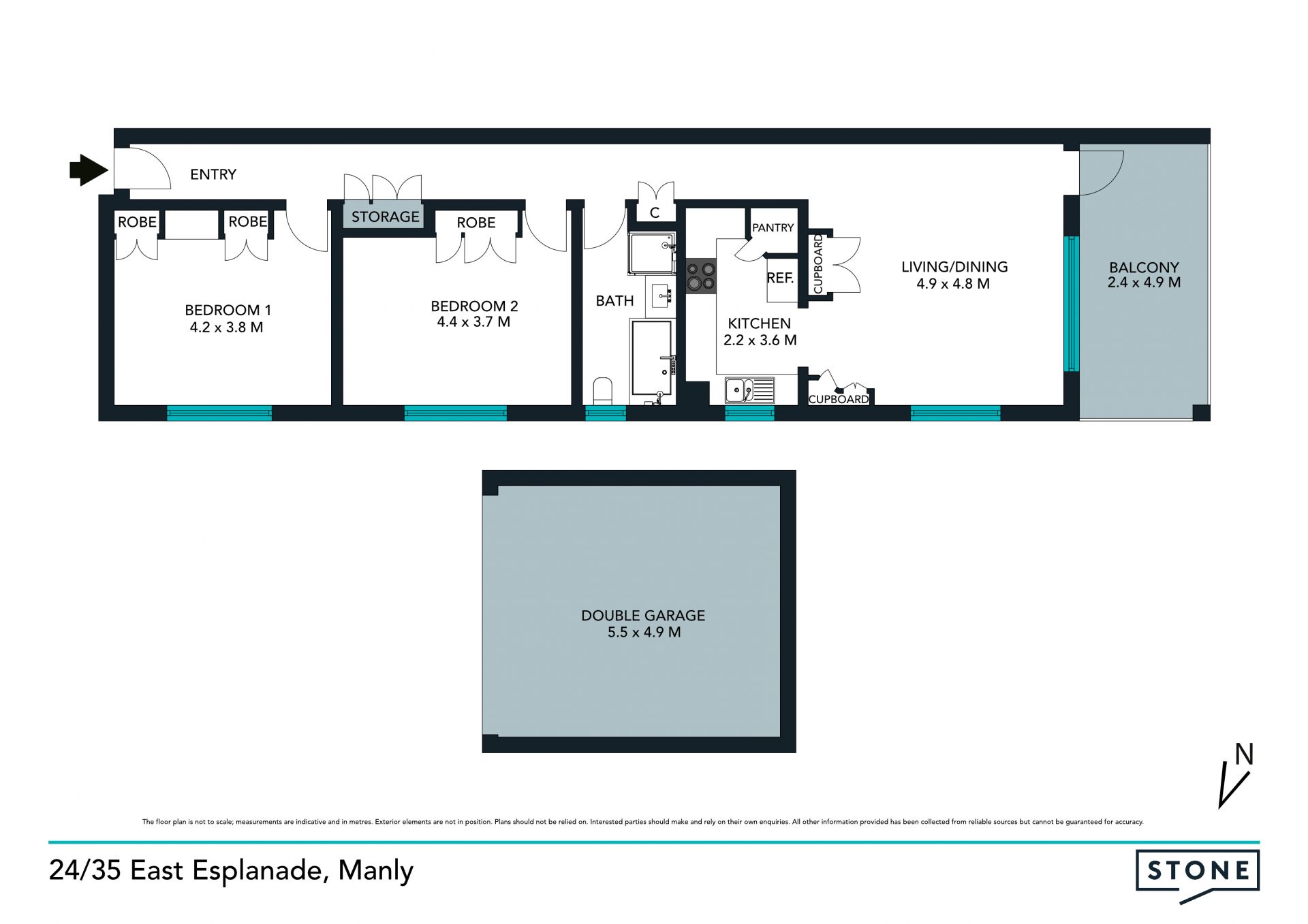Harbourside living with spectacular views