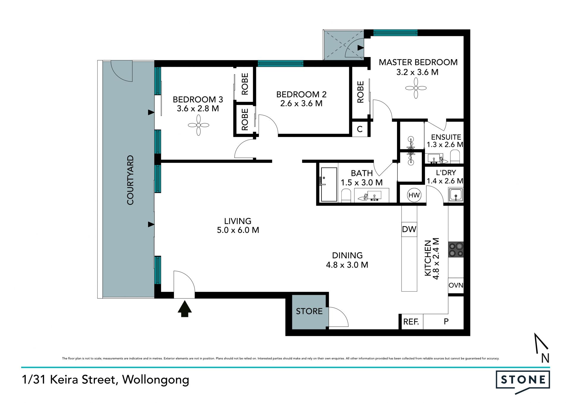 Modern ground floor apartment in a coveted locale