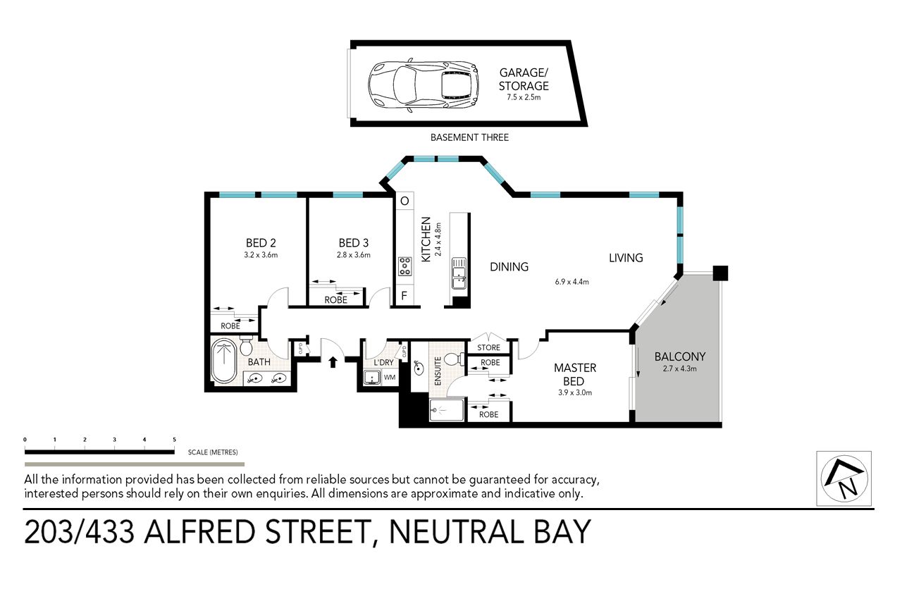 Spacious contemporary living