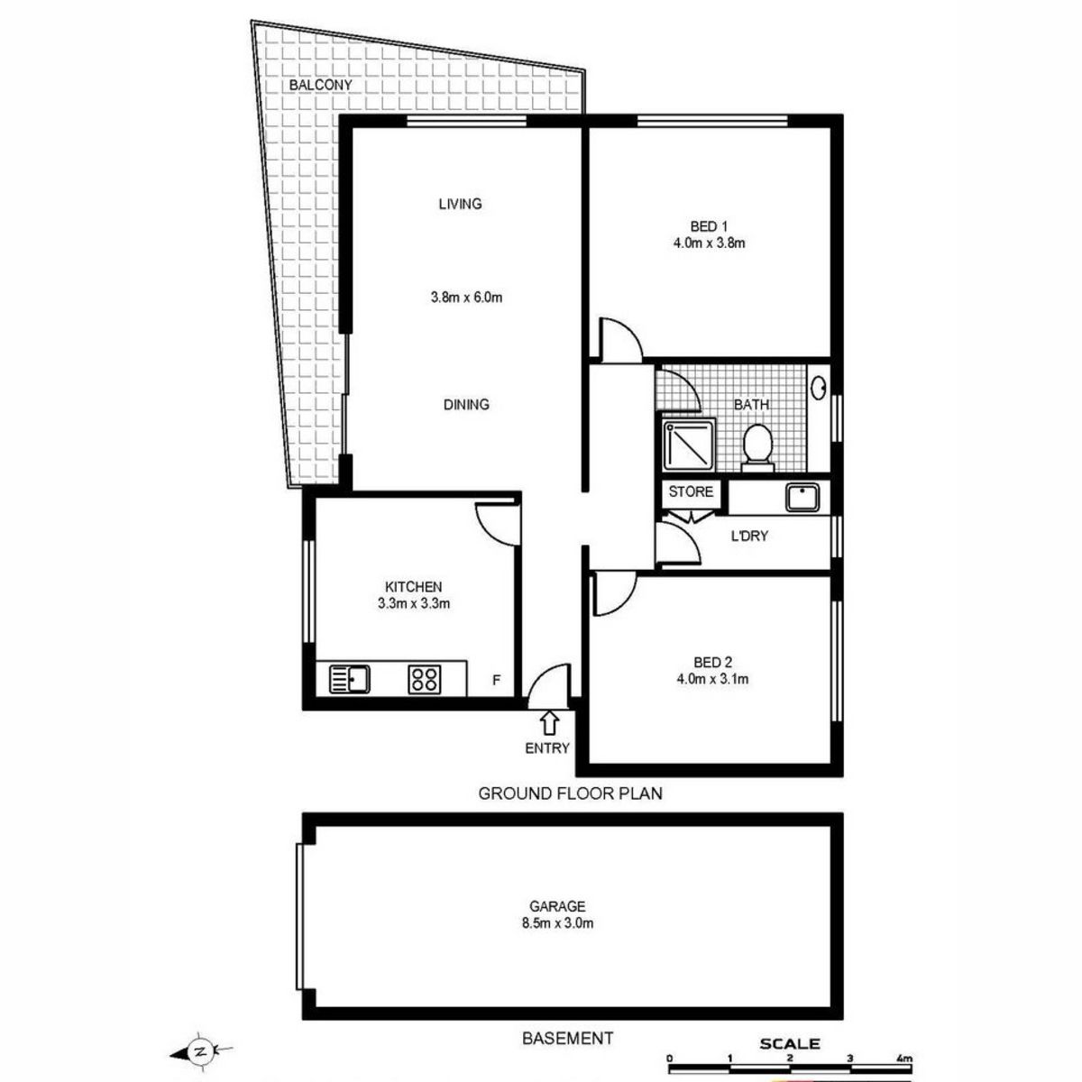 Perfectly Located, Large Apartment