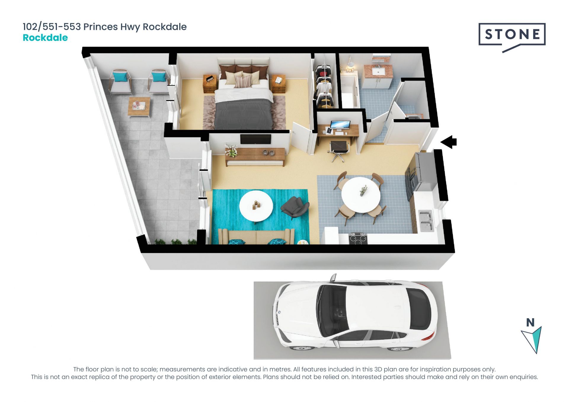 Contemporary first home or investment in heart of Rockdale