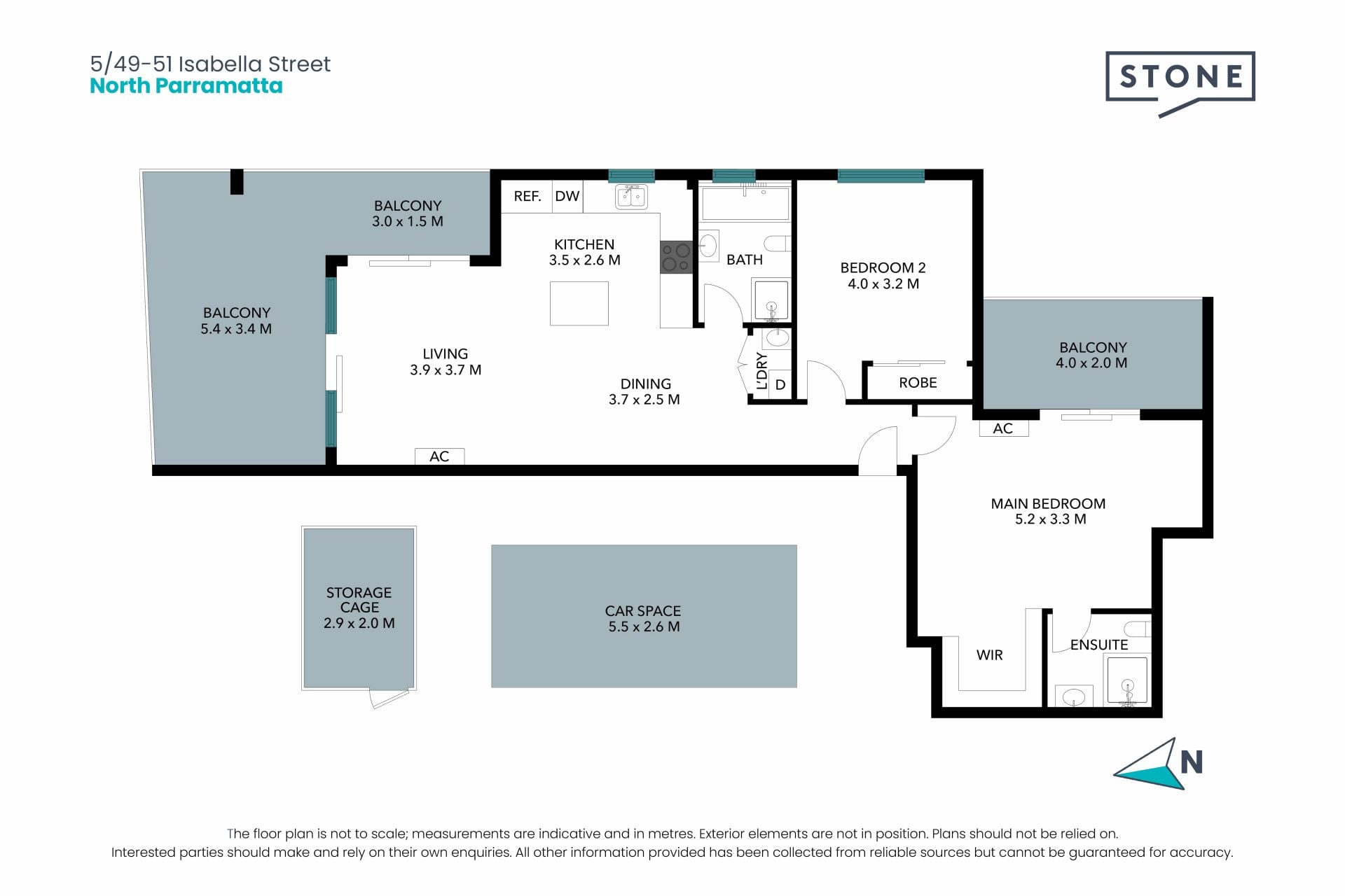 North-Facing Apartment with Impressive Wraparound Balcony