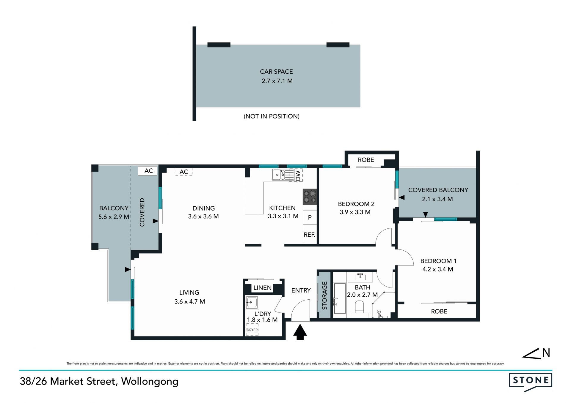 City haven at premier address moments to waterfront