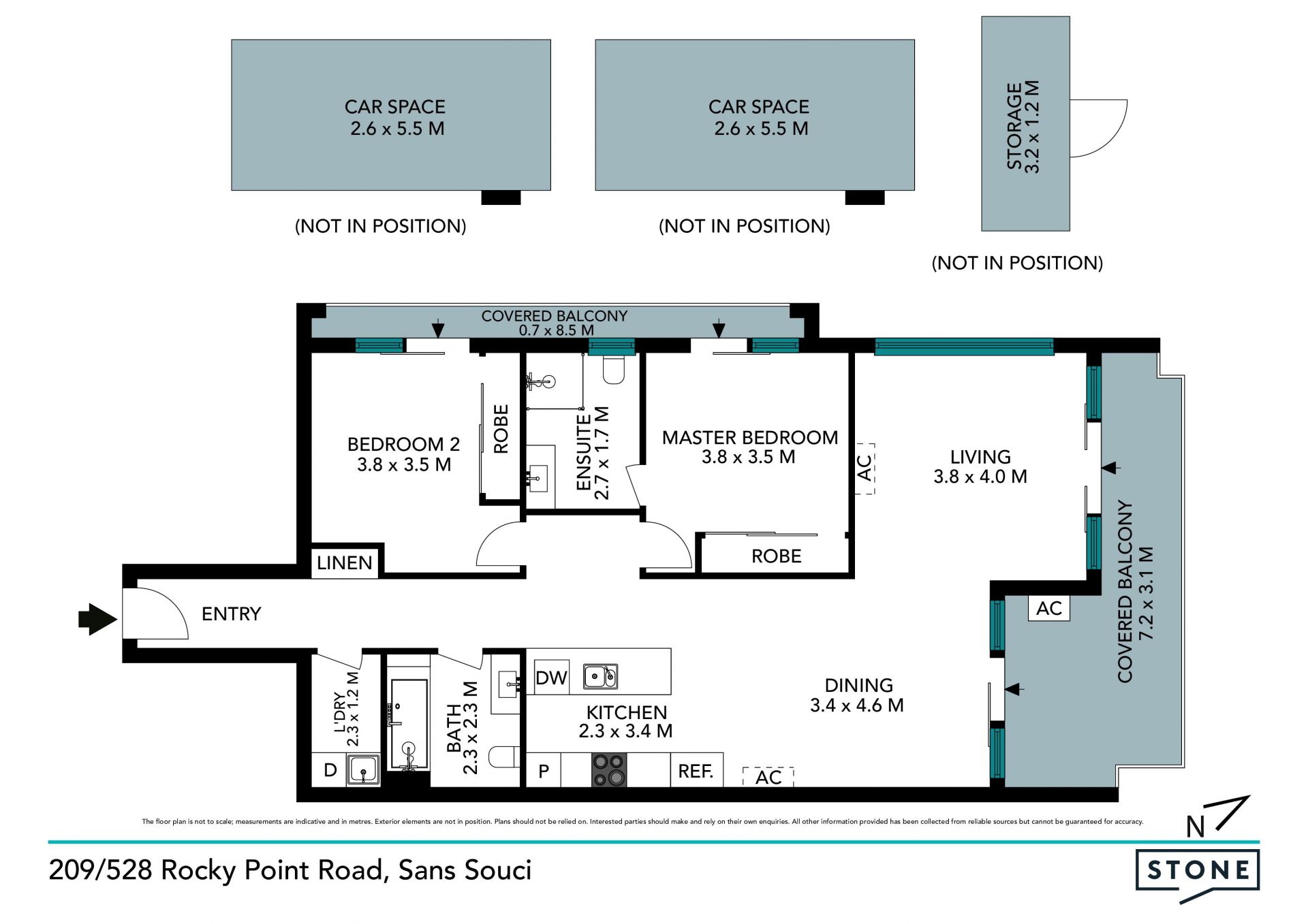 Sun drenched and spacious apartment in an ultra-convenient location