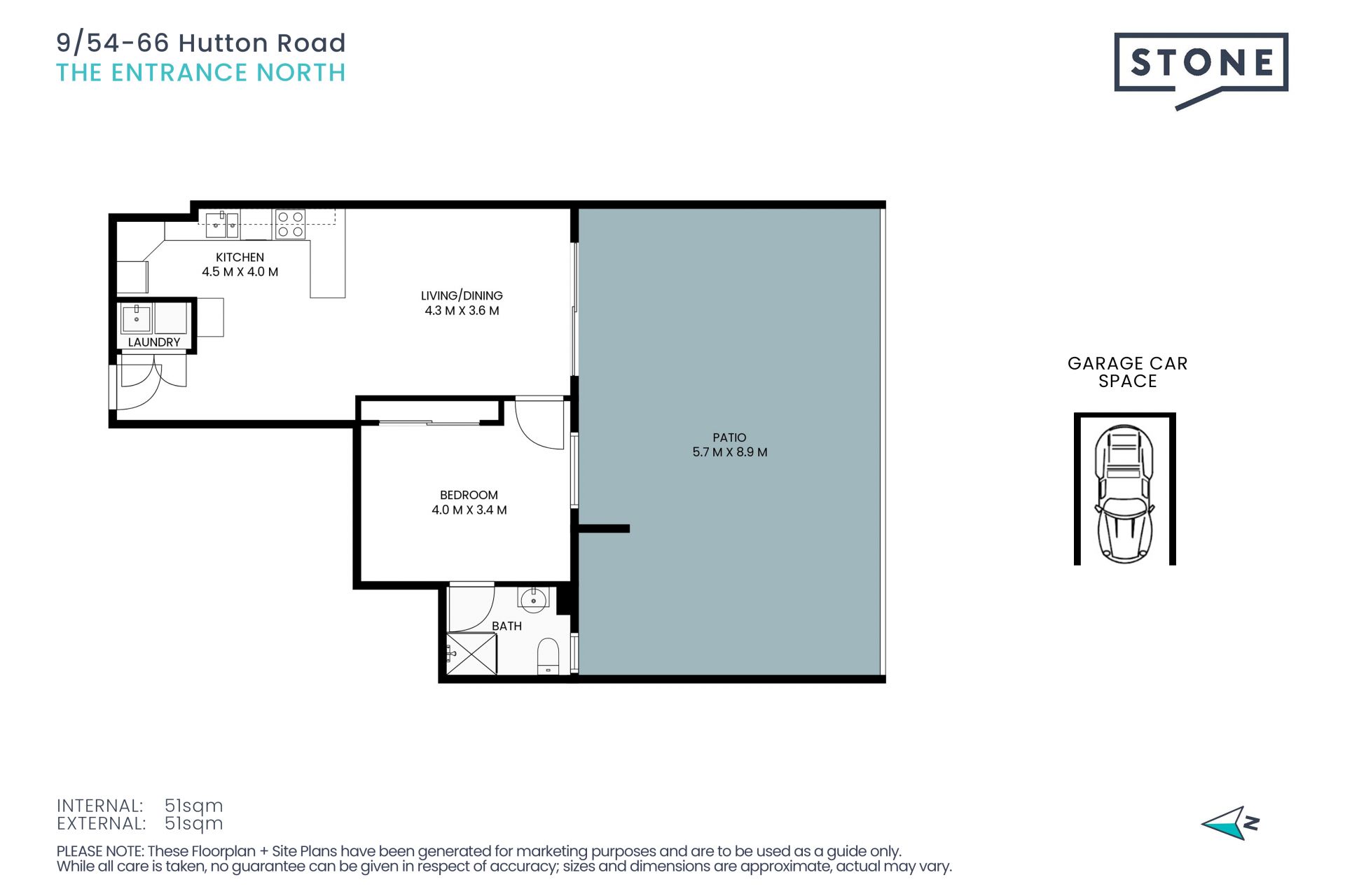 OPEN HOUSE CANCELLED - 07/02/2025 - Stylish beachside one-bedroom apartment with spacious courtyard