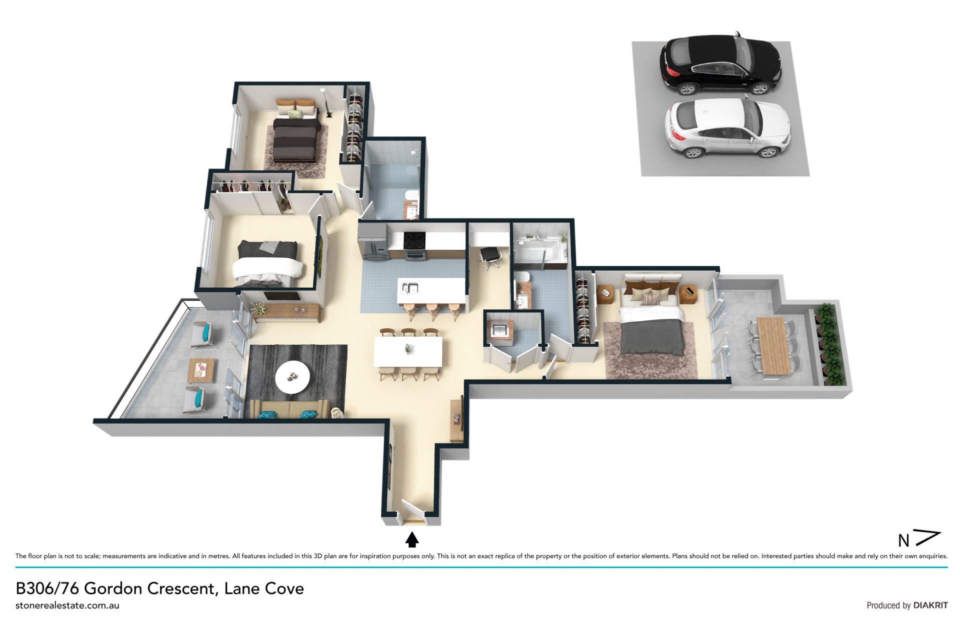 Sophisticated executive living in parkside setting