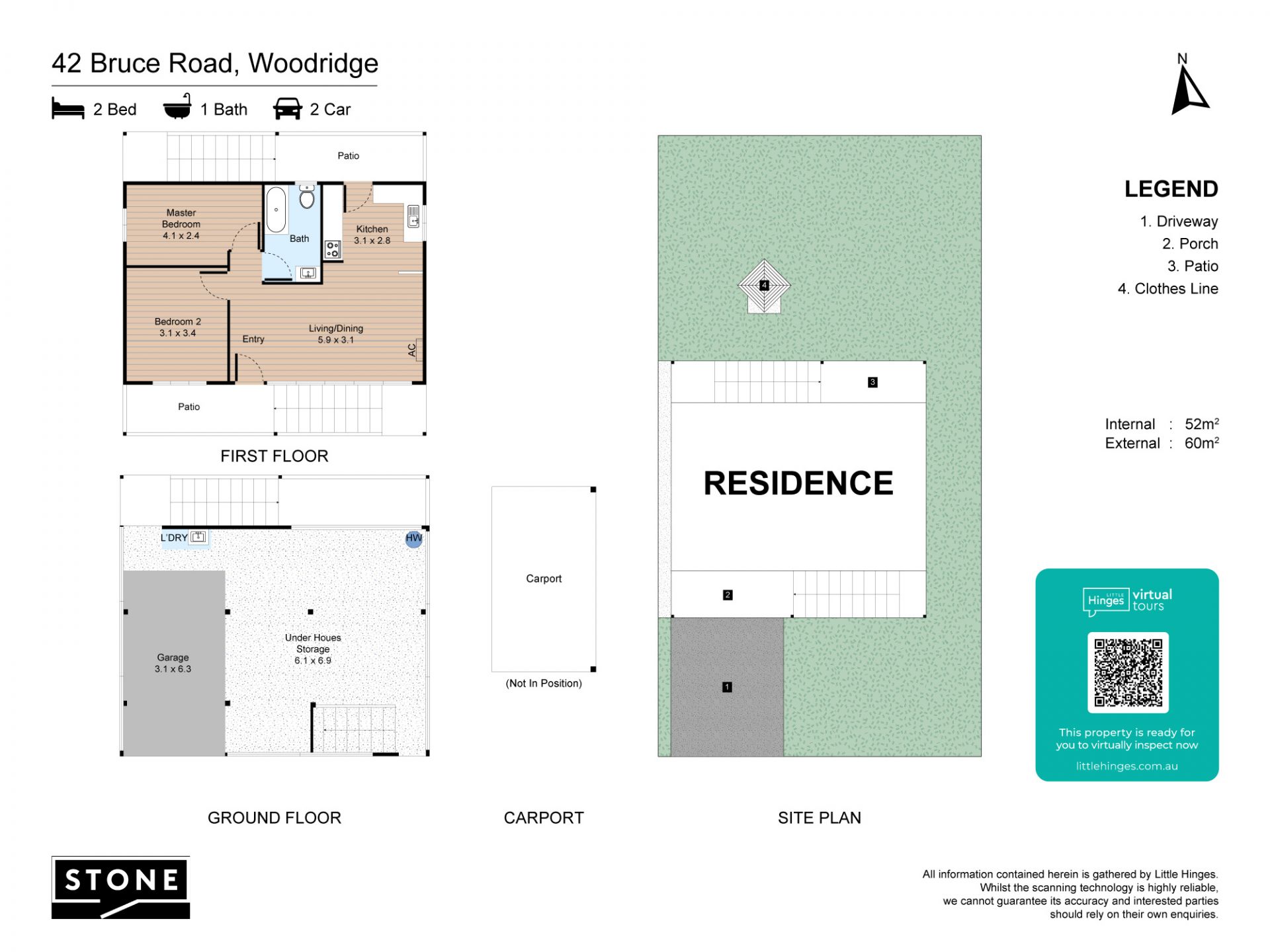 Cosy 2 Bedroom Home