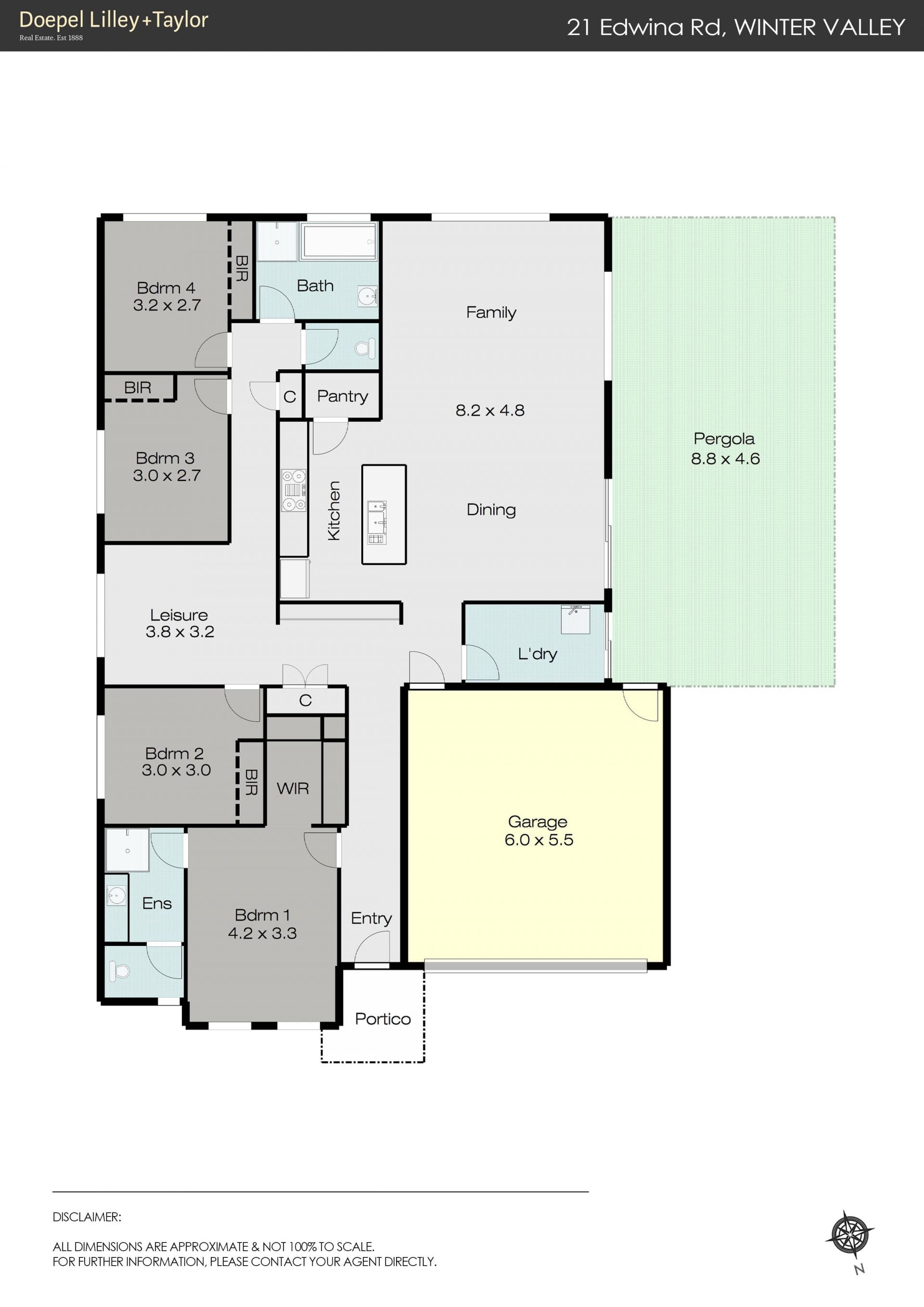 4BRS+2 Living zones, fantastic outdoor entertaining space & side access
