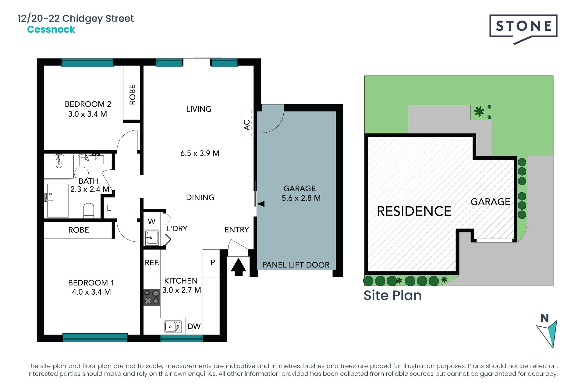 2 Bedroom Villa with the lot!