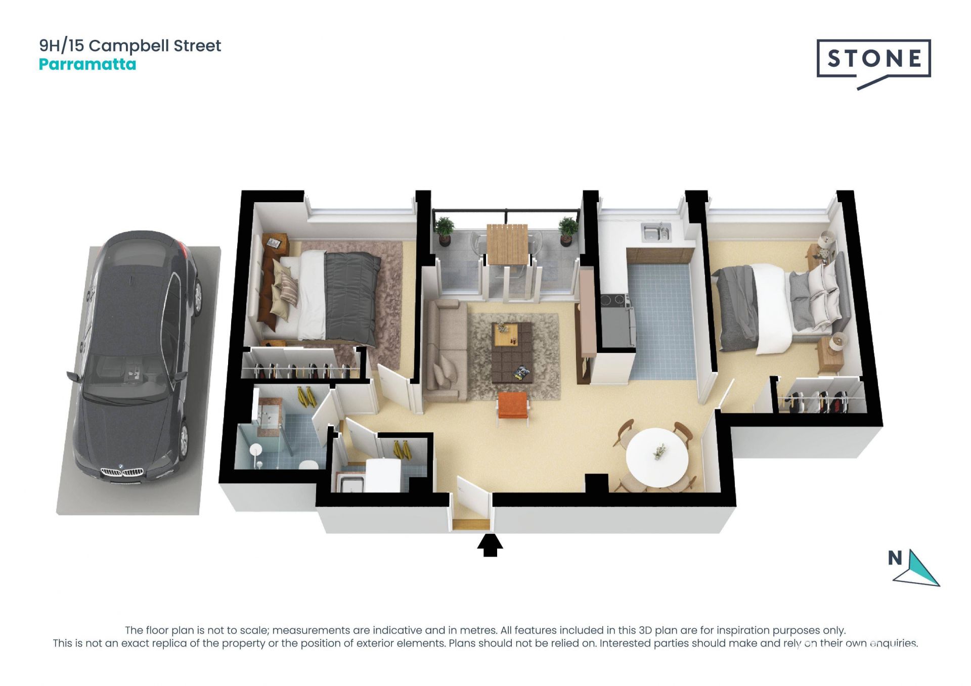 2 Bedroom Unit in Ideal Location