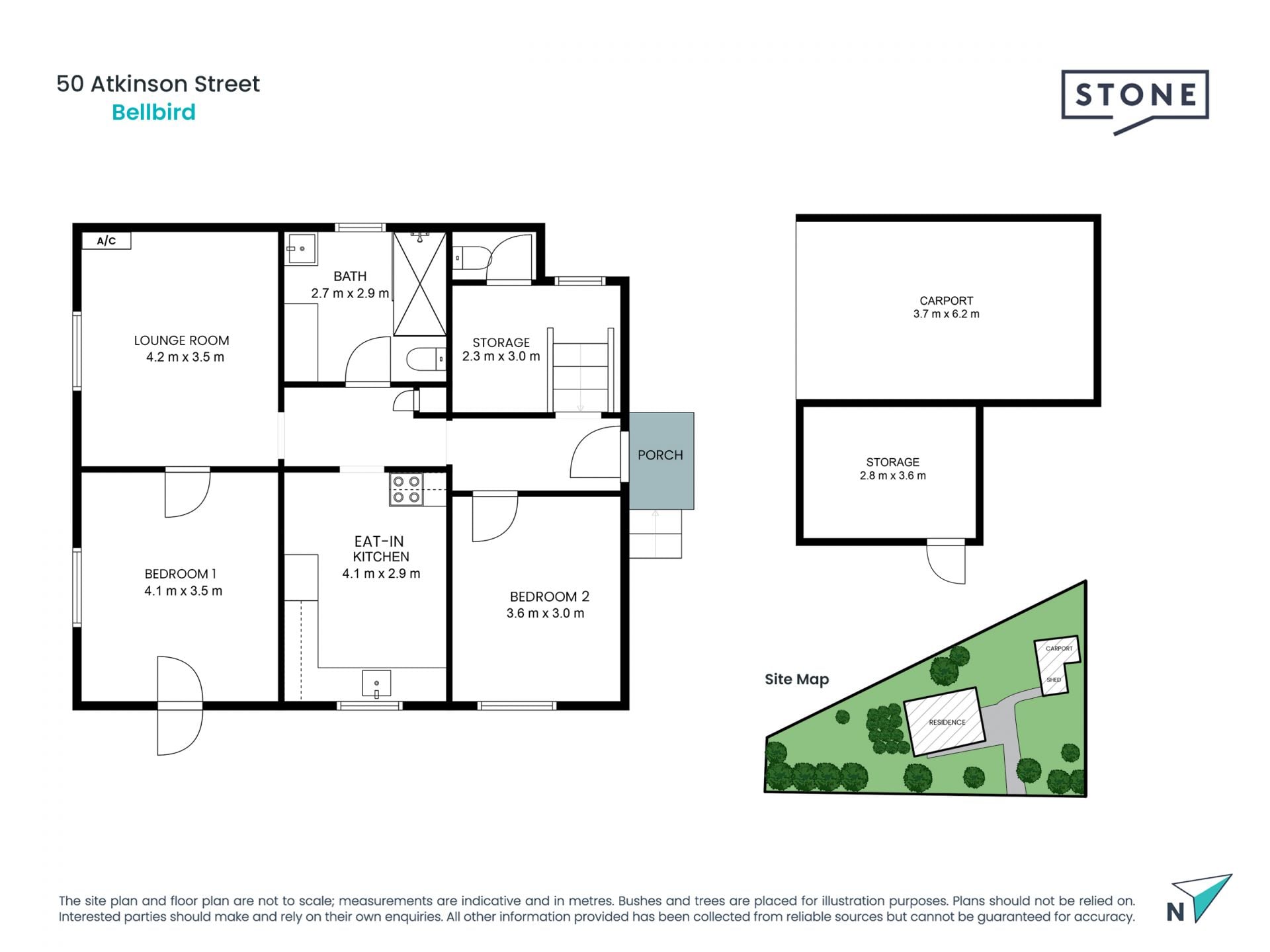 Two-bedroom cottage with plenty of potential