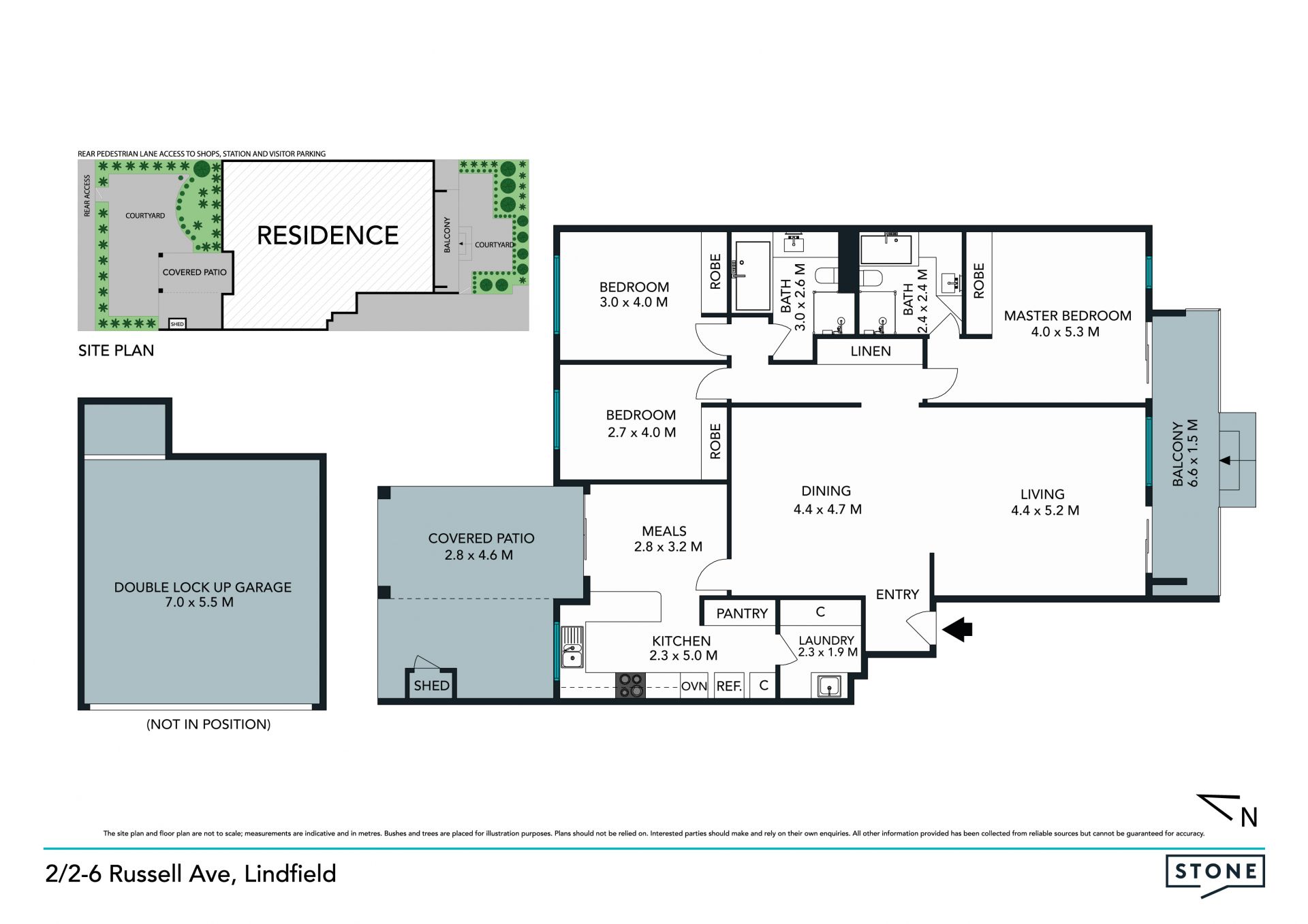 Exceptional garden apartment in premier east side walk rail location