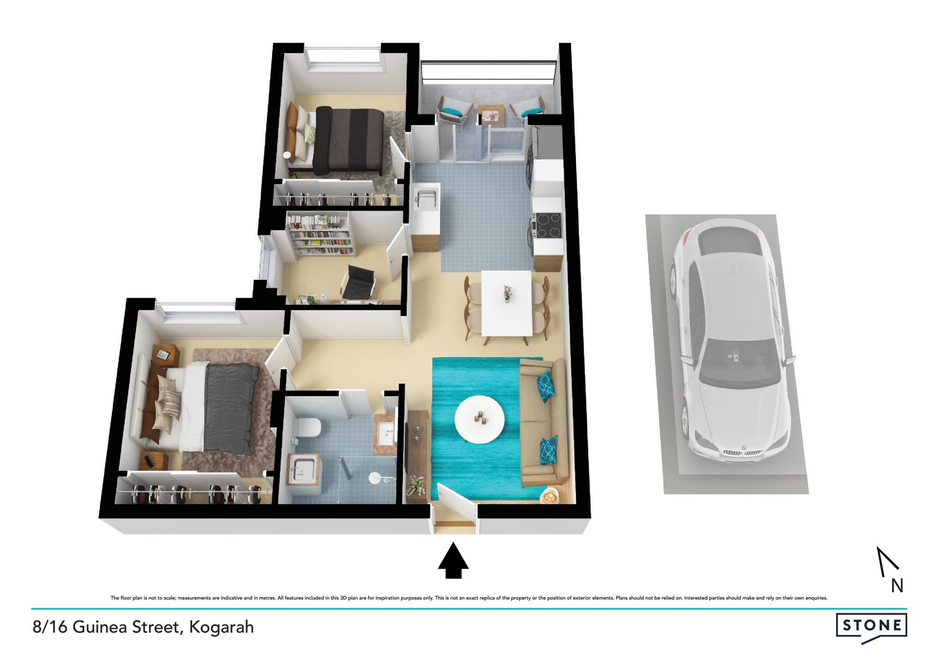 Stylish convenience in a peaceful setting