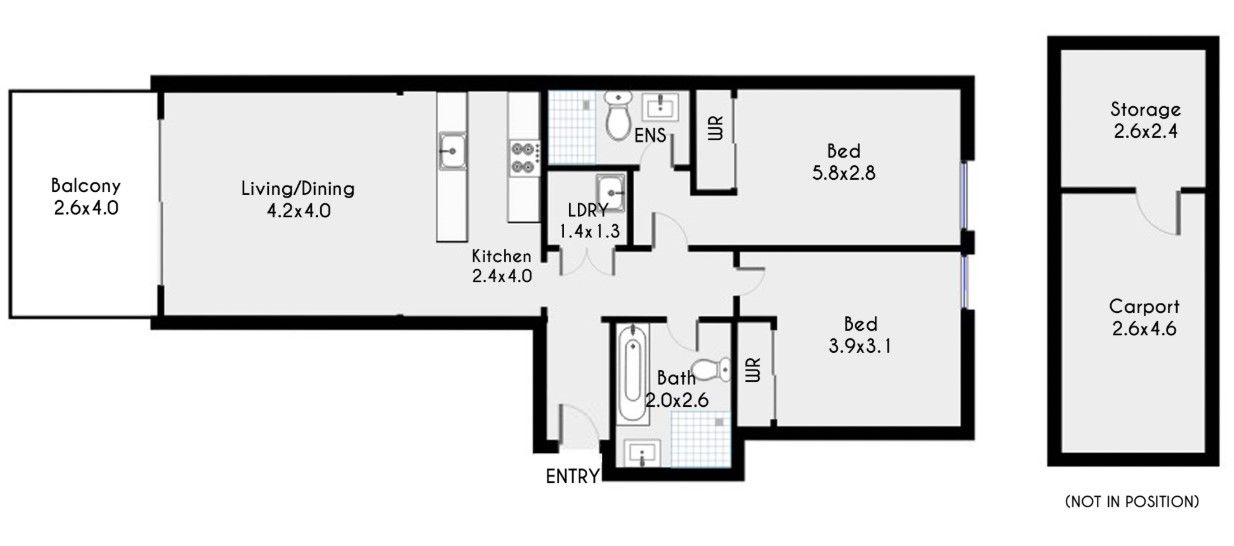 Secure and Lift access in the heart of Wentworthville!