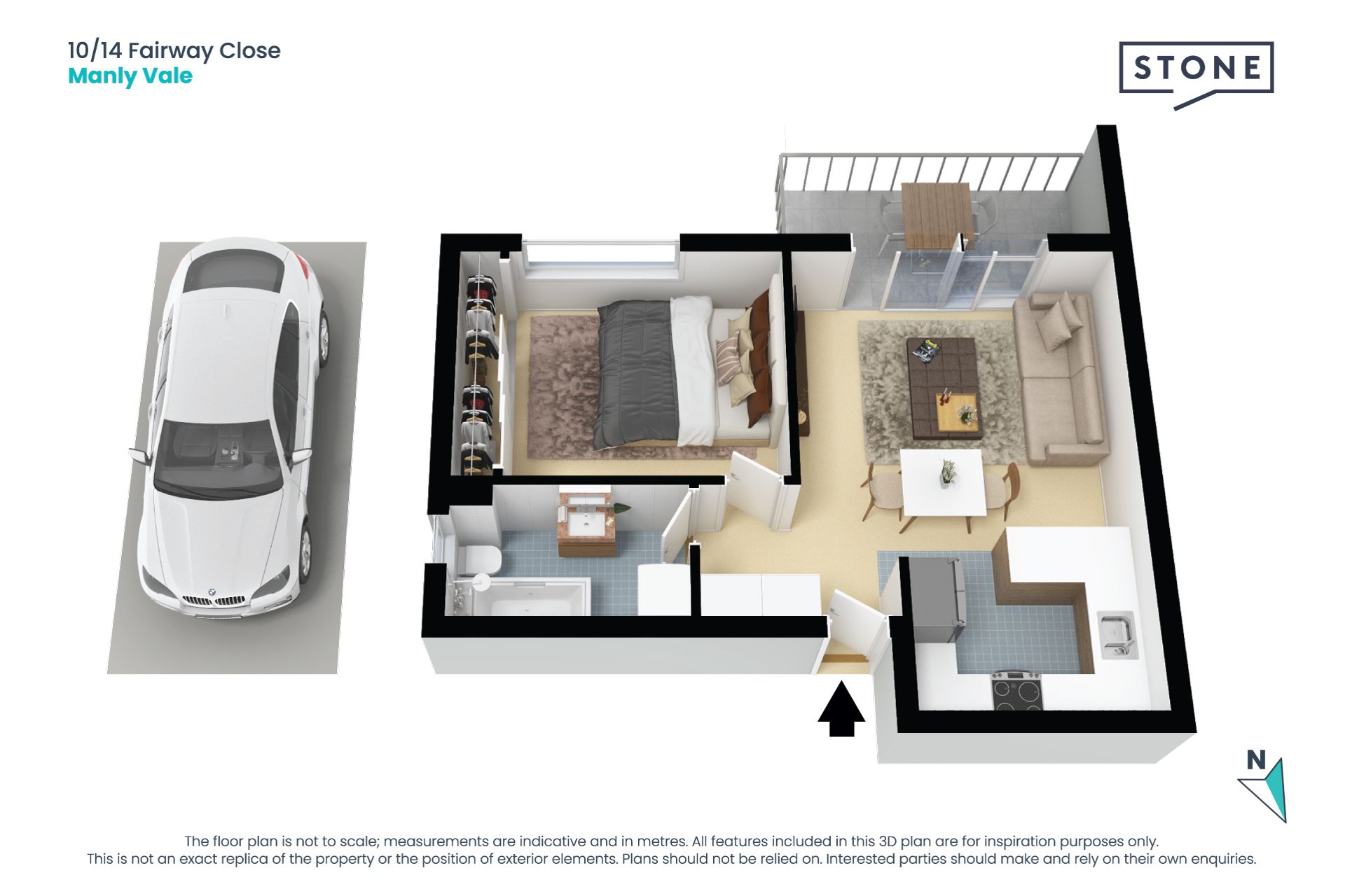 Private and ultra-convenient renovated apartment