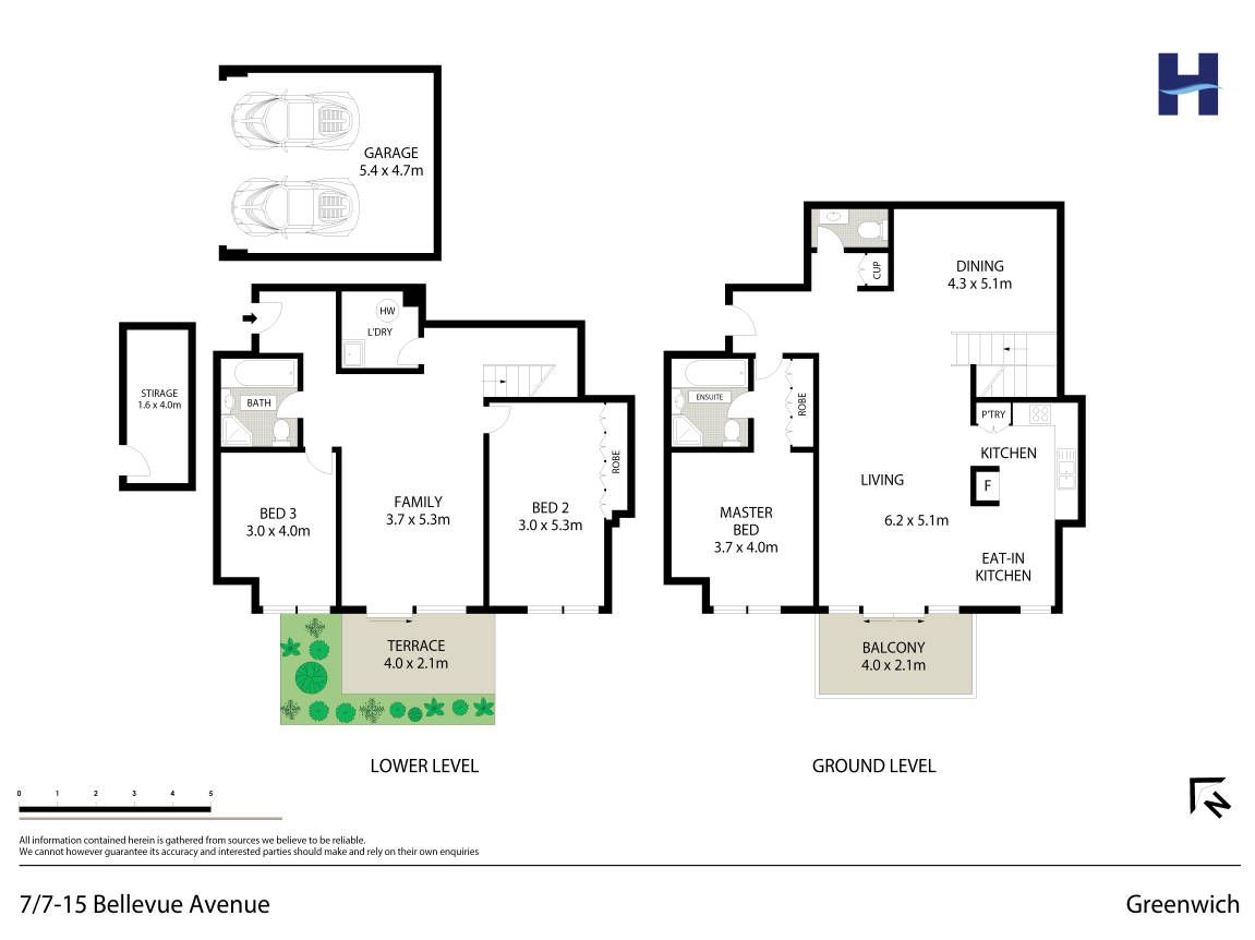 Dual Level Apartment, House Like Proportions