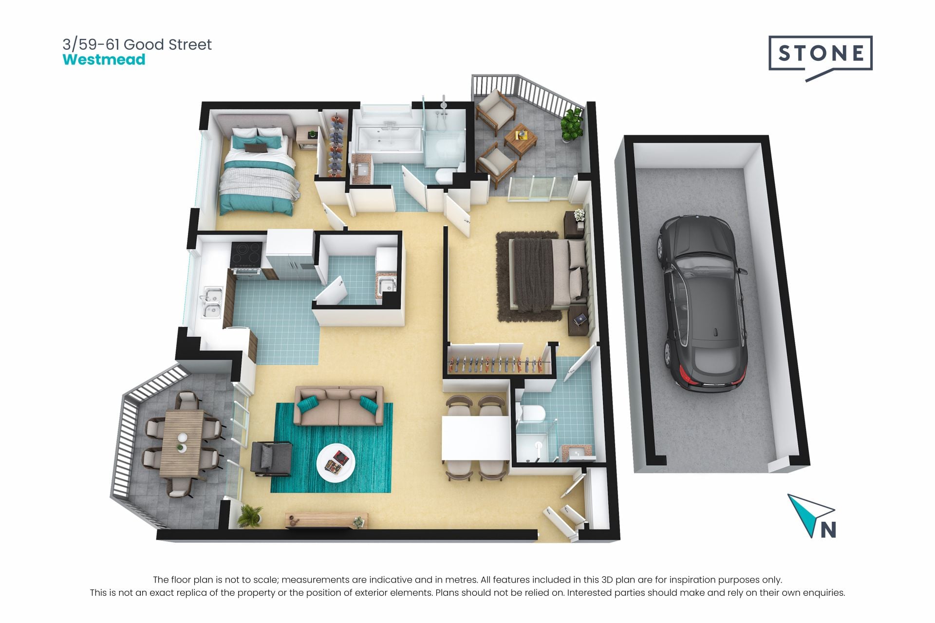 Immaculately Presented Full-Brick Apartment in Resort-Style Complex