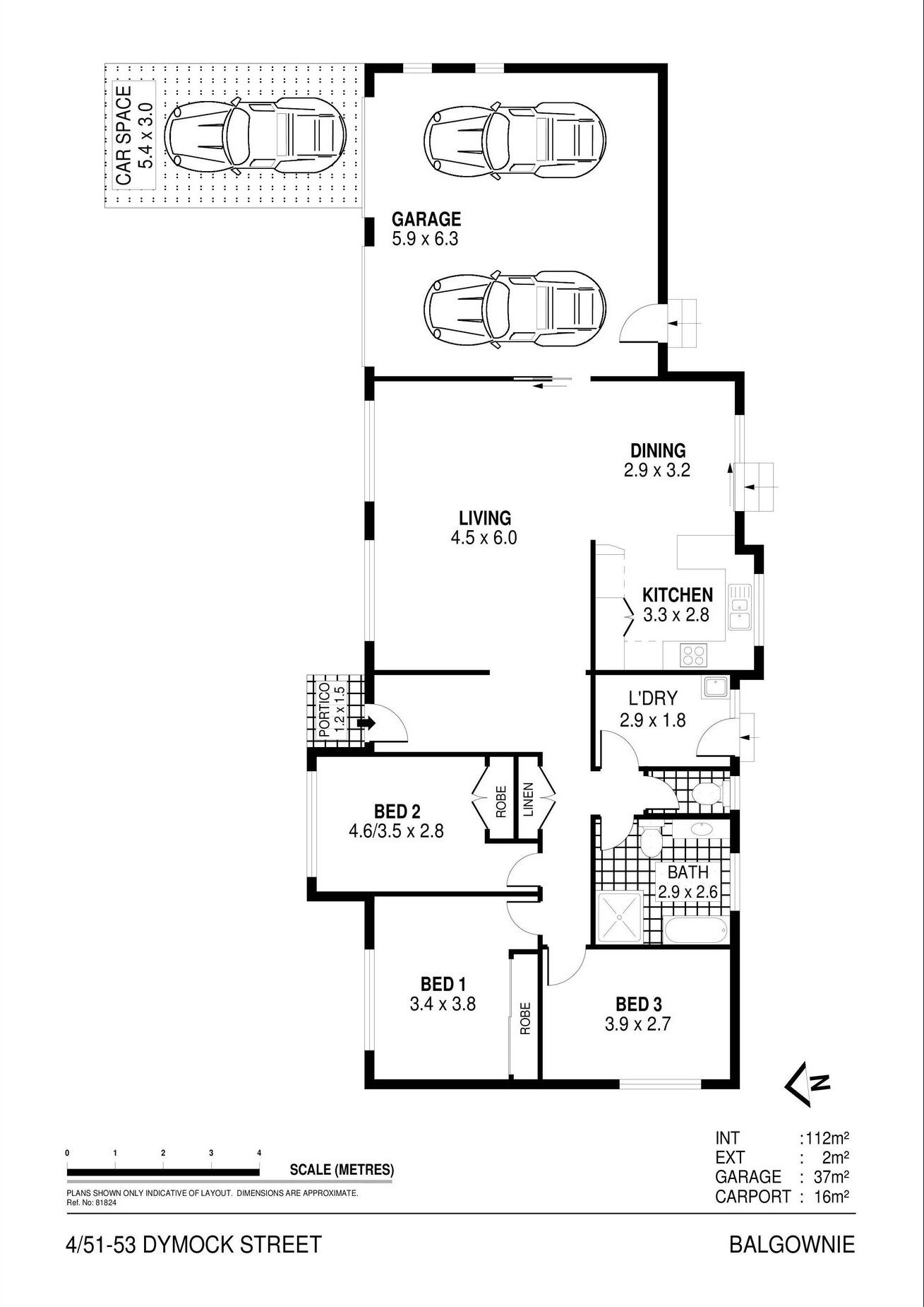 Immaculate 3-bedroom villa