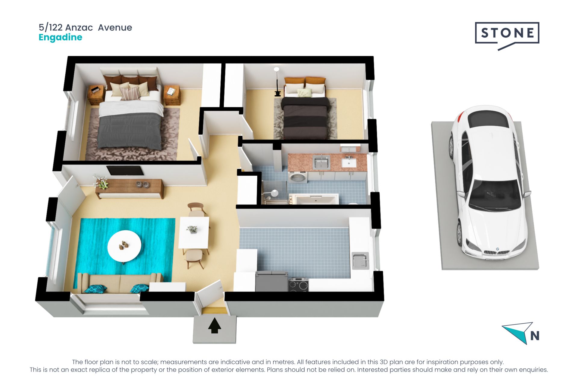 Ground Floor in Over 55's Complex