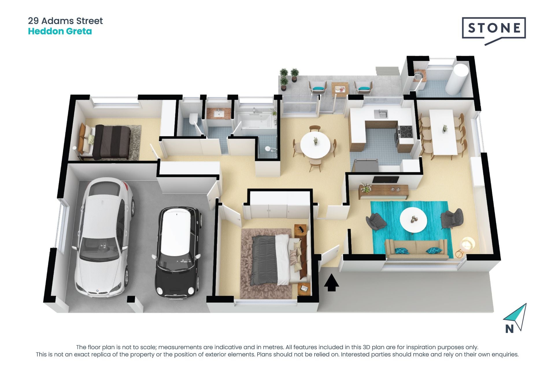 That perfect 2 bedroom abode - close to everything!