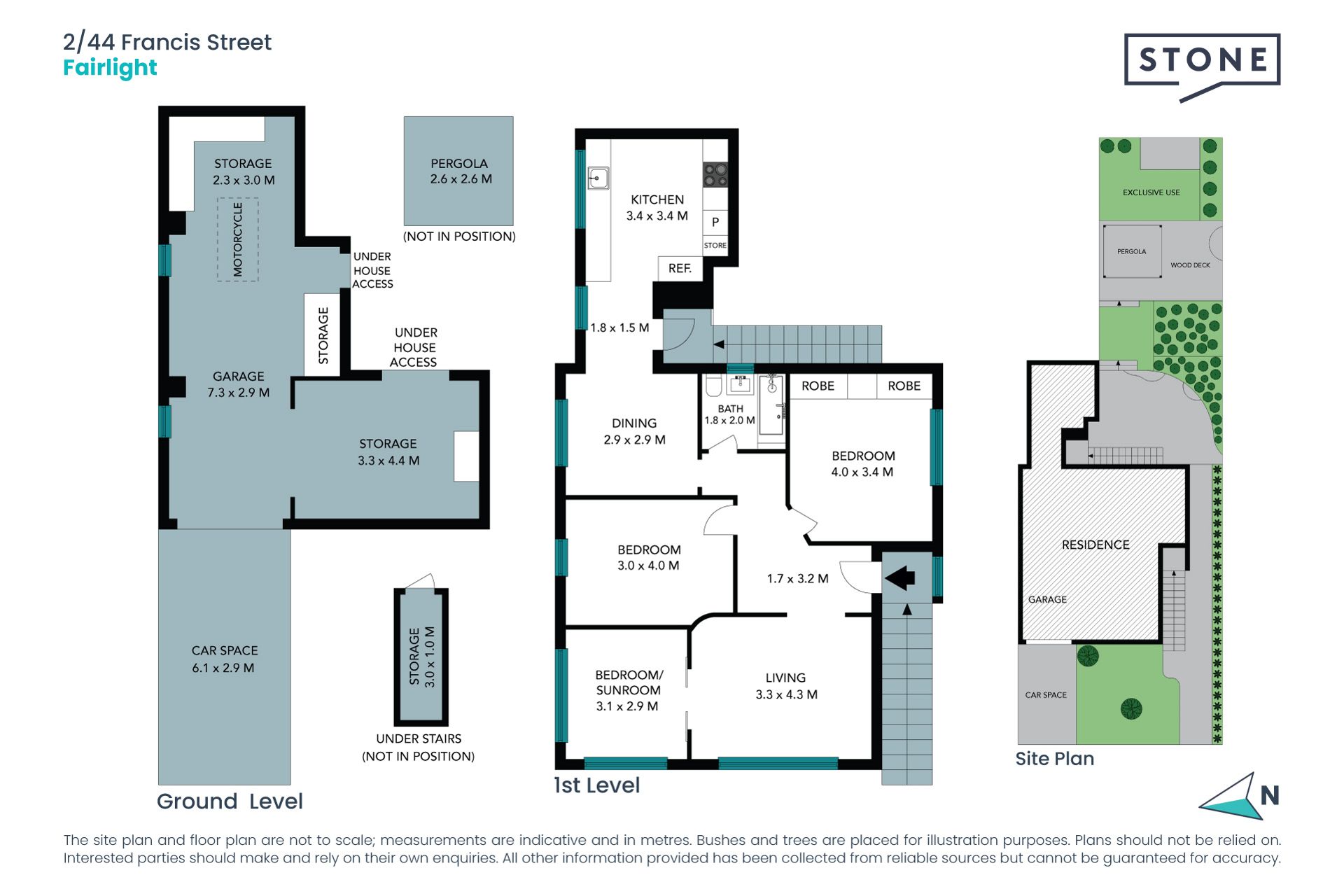 Stylish light filled upper duplex with leafy views