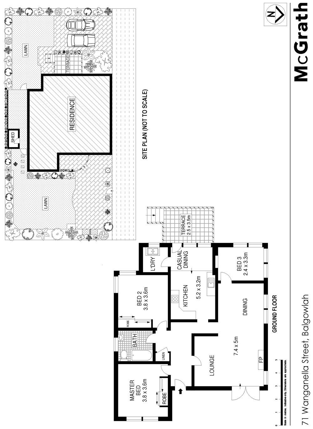 Set on a private garden oasis with manicured level lawns