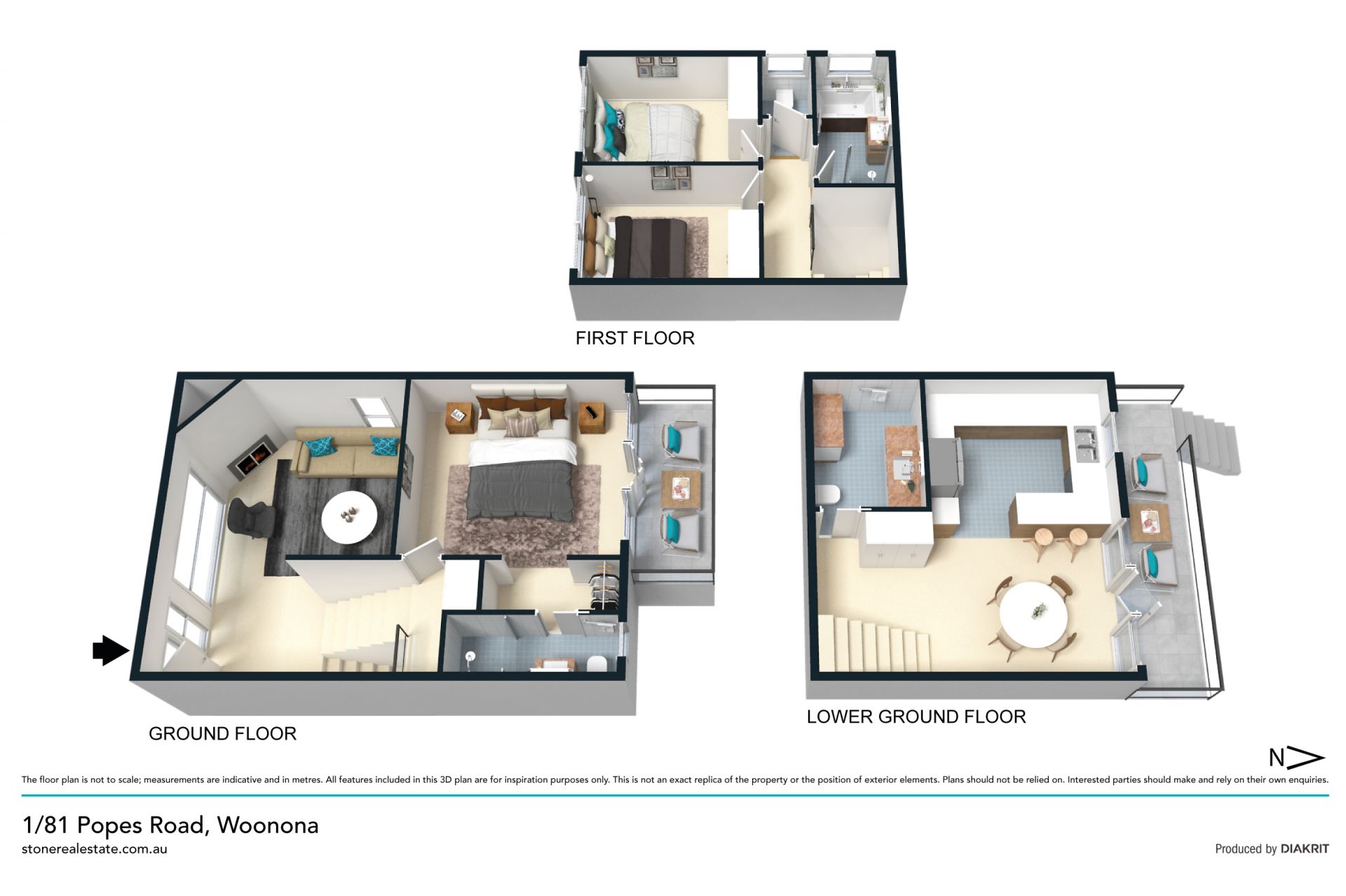 Duplex in tranquil bush setting