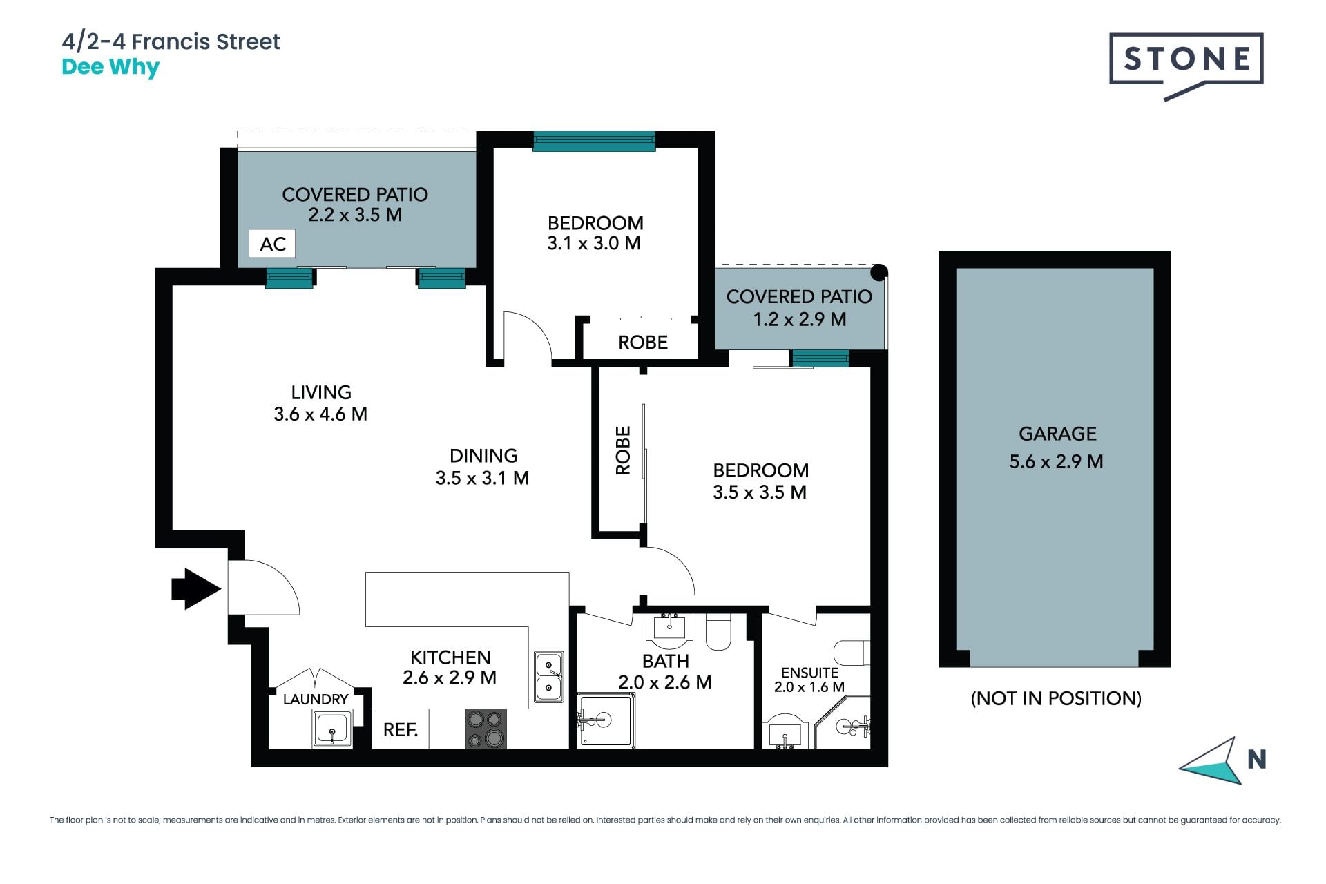 Groundfloor apartment in ultra-convenient spot
