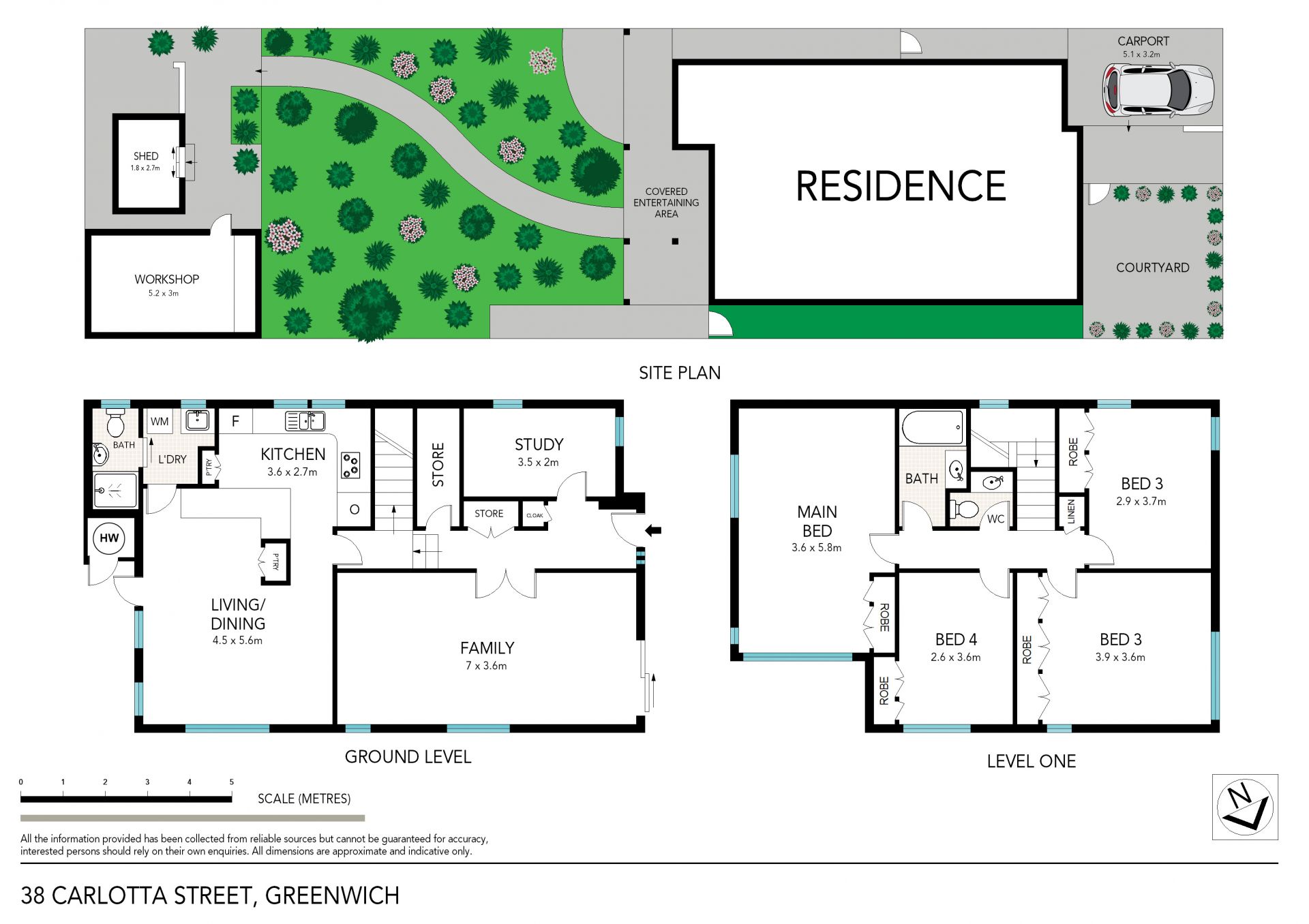 Double storey family home in sought-after address